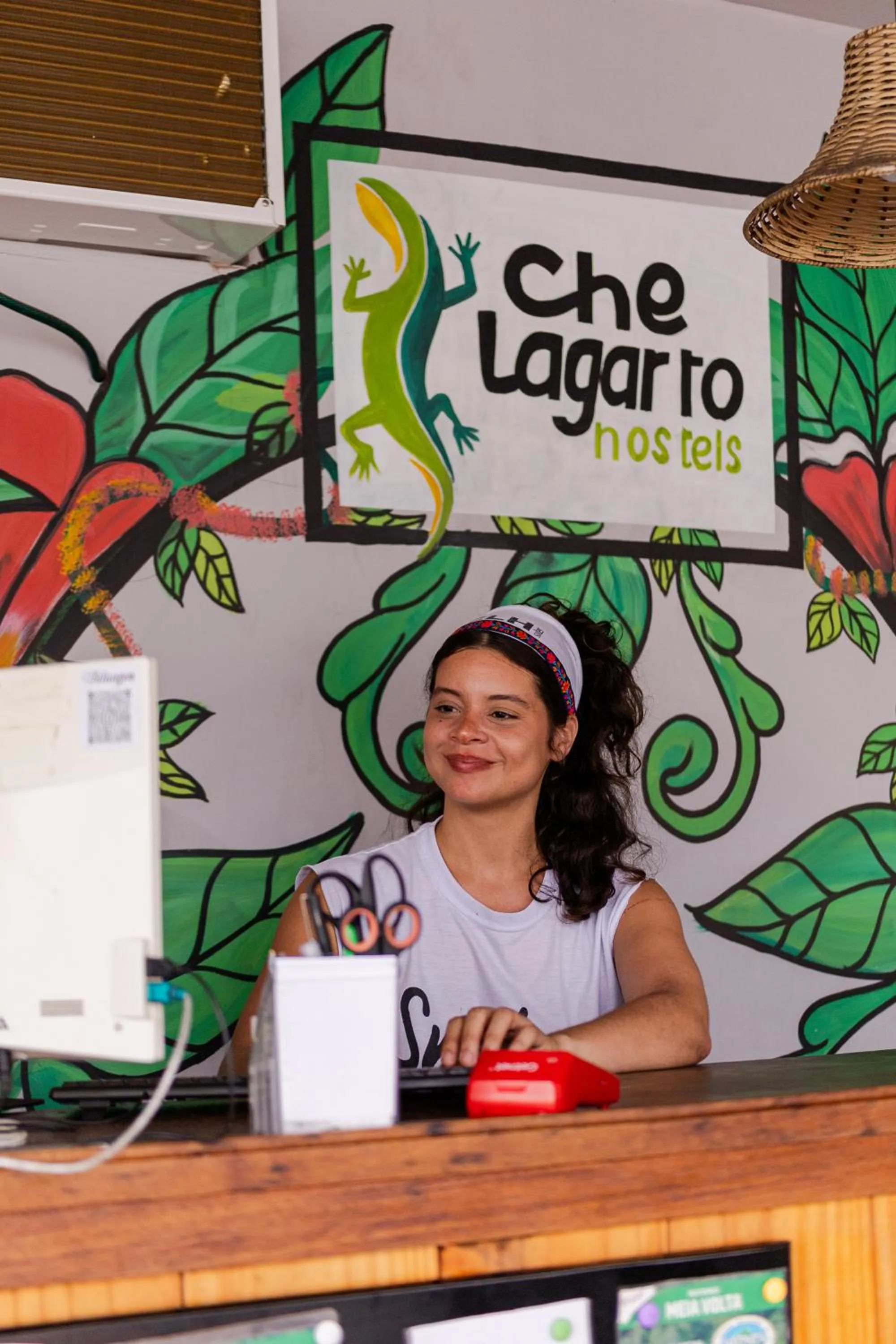 Lobby or reception in Che Lagarto Hostel Ilha Grande