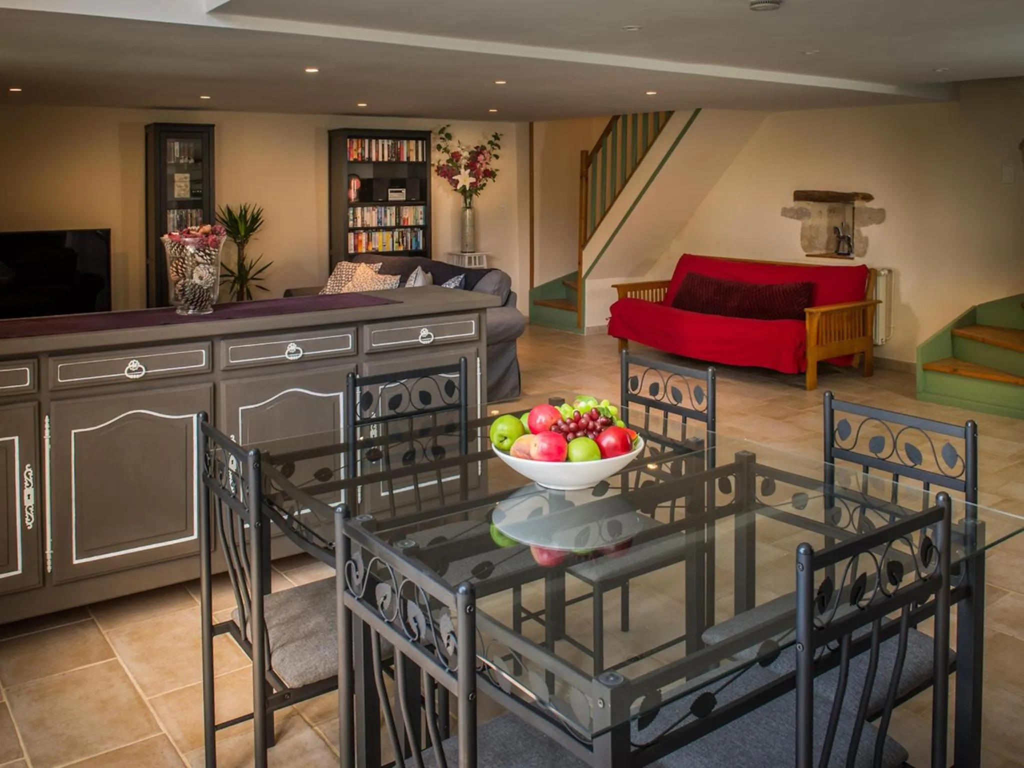 Dining area in Chateau Le Retail