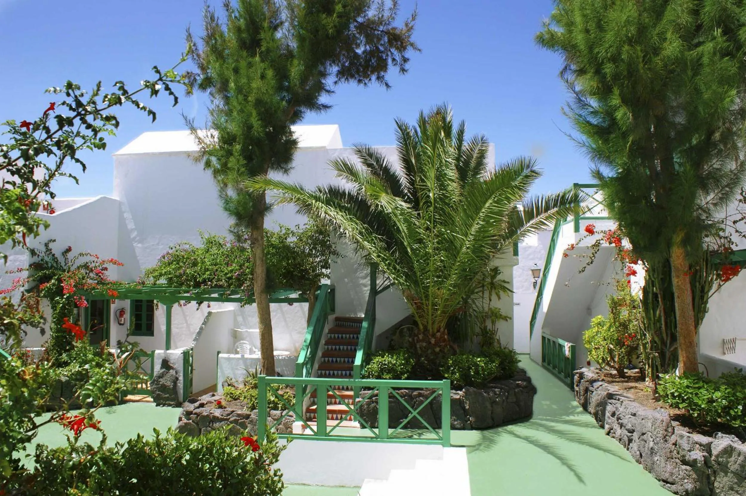 Garden in Apartamentos Celeste