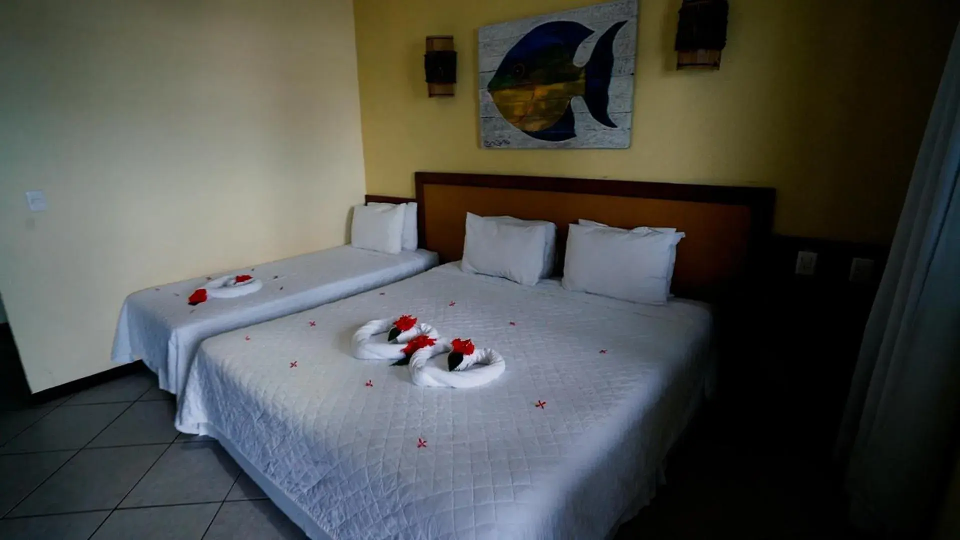 Triple Room with Pool View in Anauí Pousada Triple Room with Pool View in Anauí Pousada