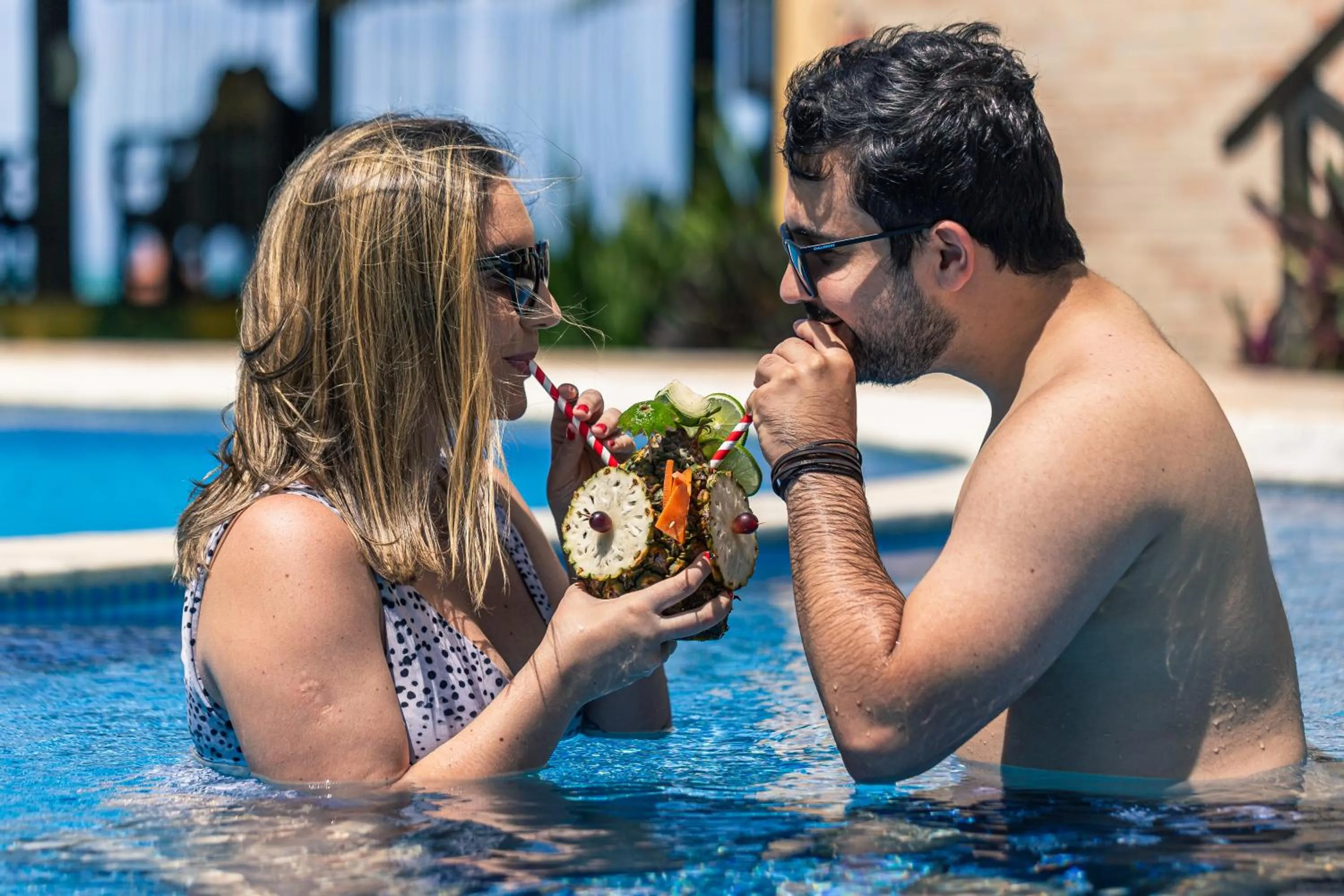Swimming pool in Anauí Pousada