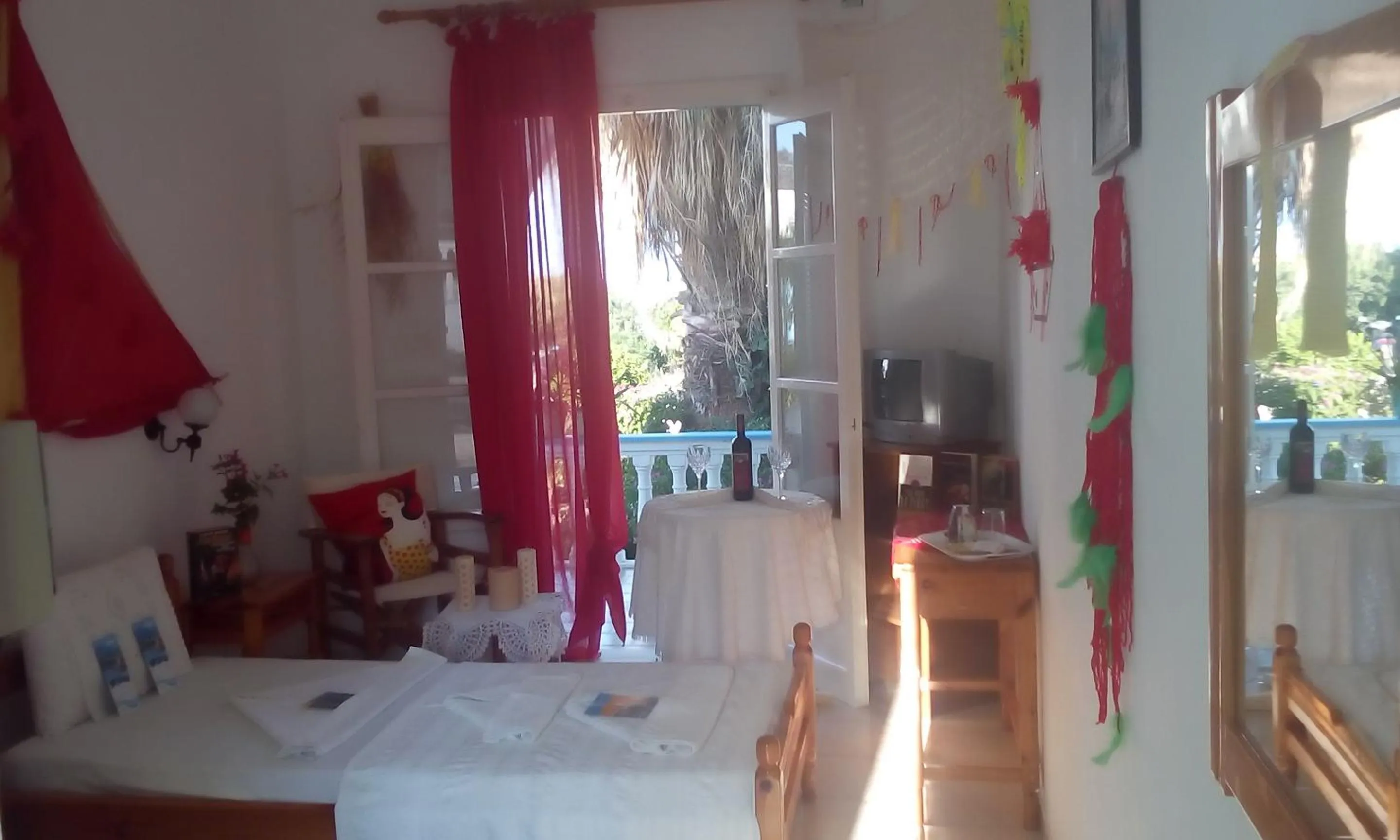 Bed in Paradisso Studios