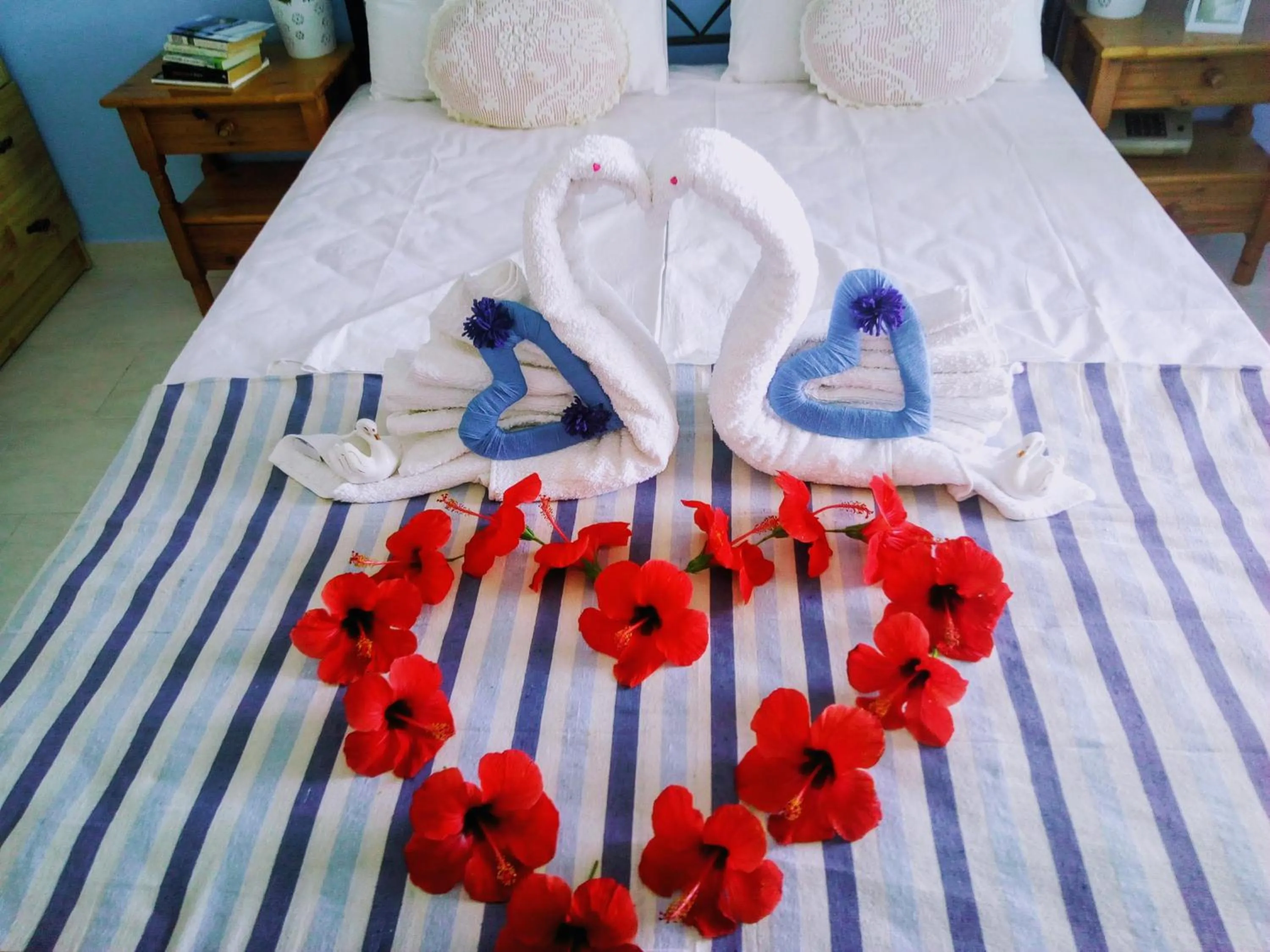 Bed in Paradisso Studios