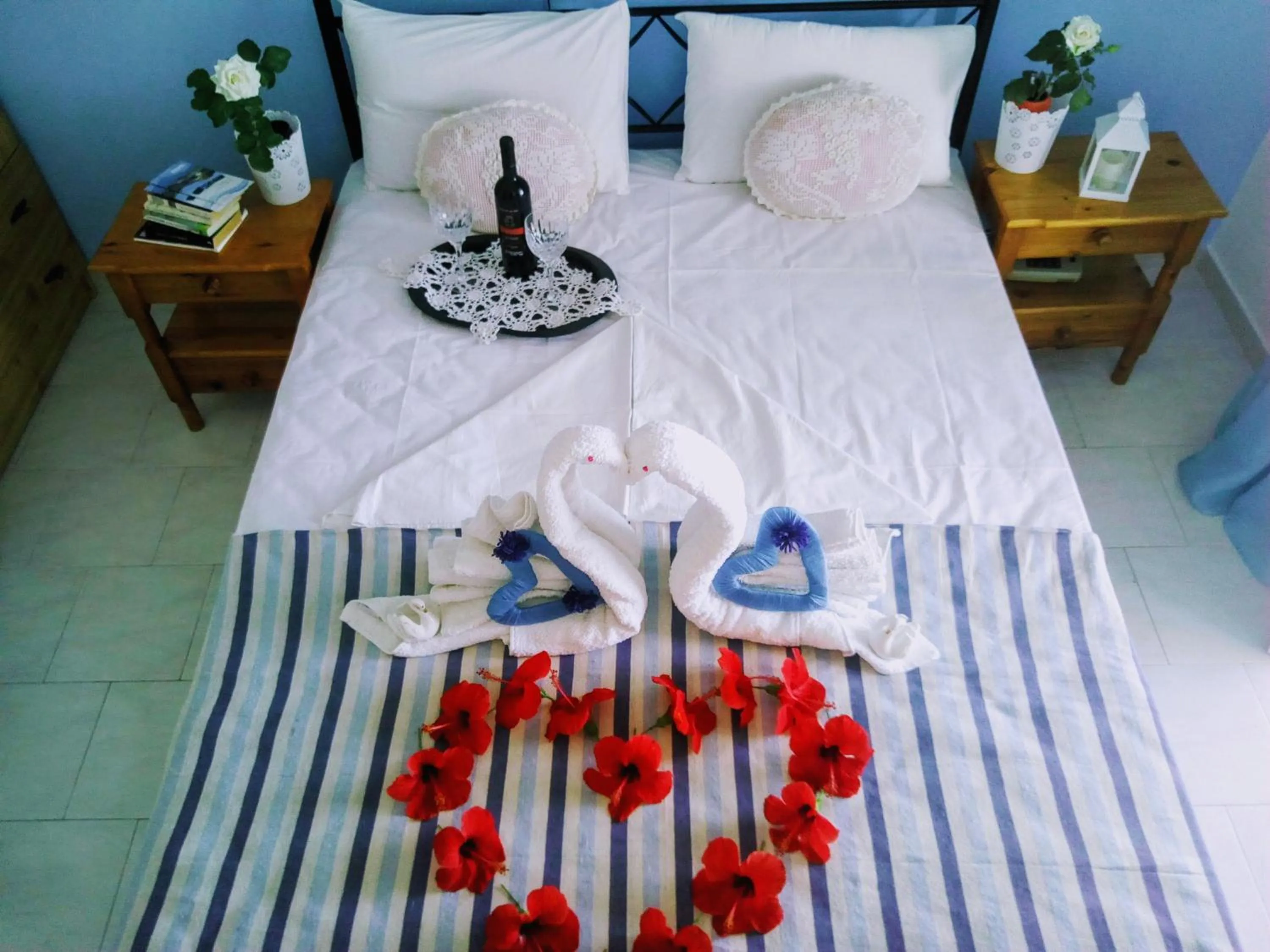 Bedroom, Bed in Paradisso Studios