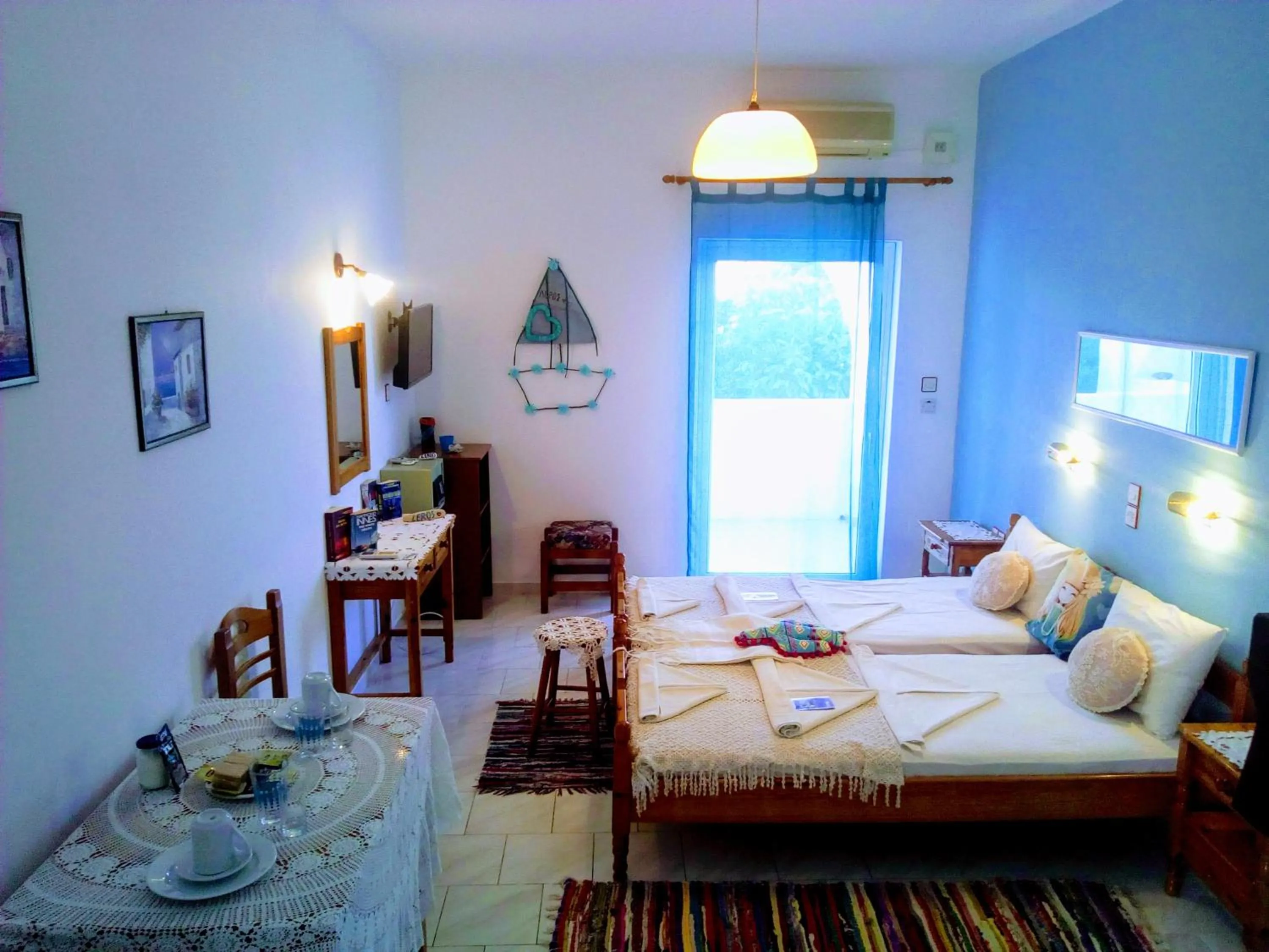 Bedroom, Bed in Paradisso Studios