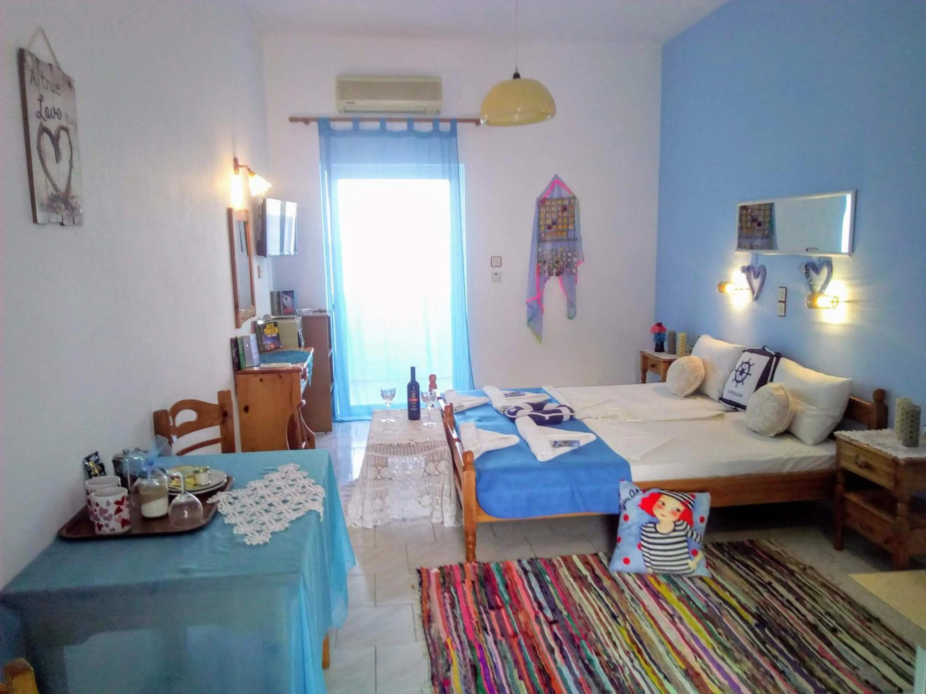 Bed in Paradisso Studios