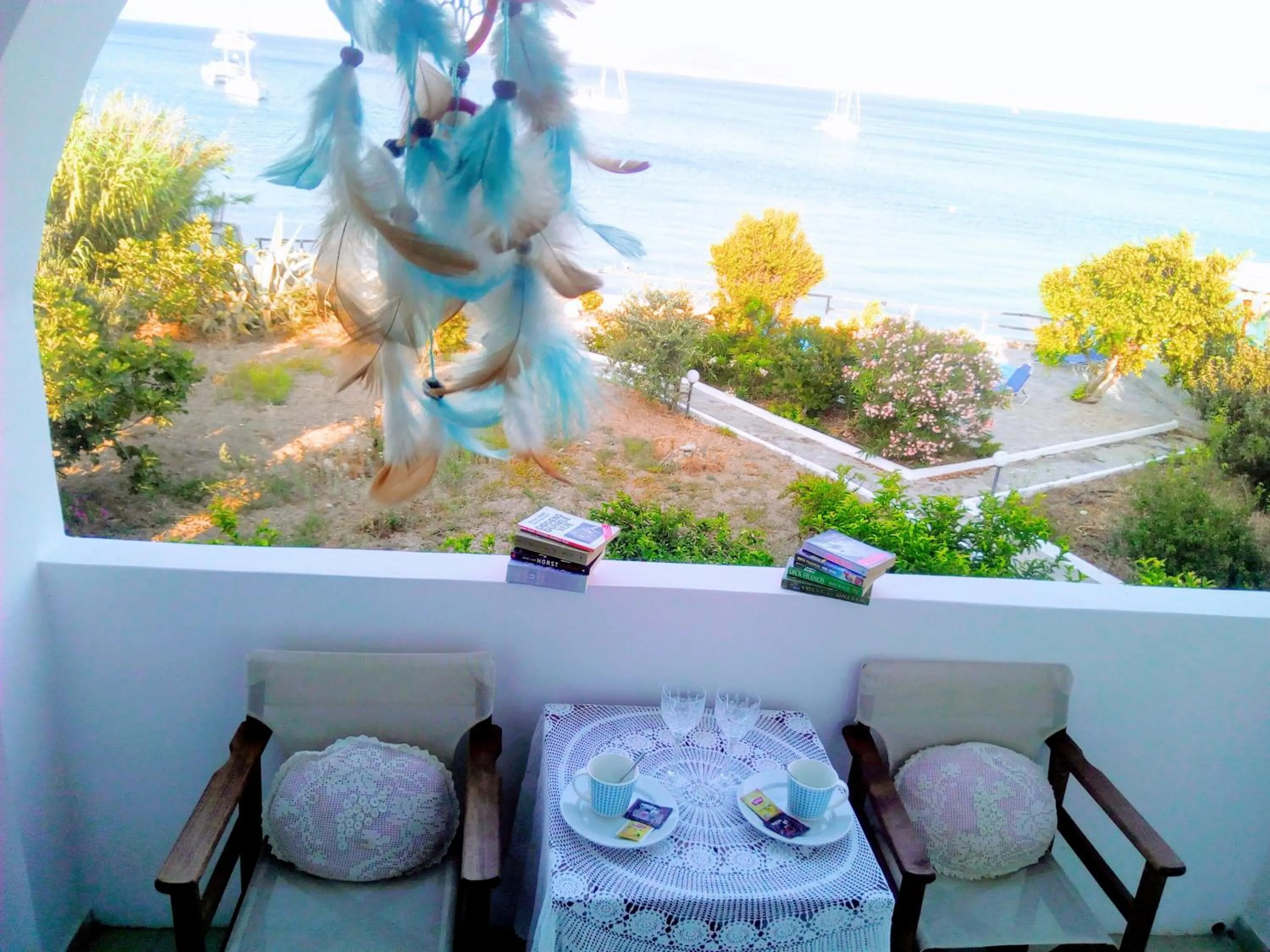 Balcony/Terrace in Paradisso Studios