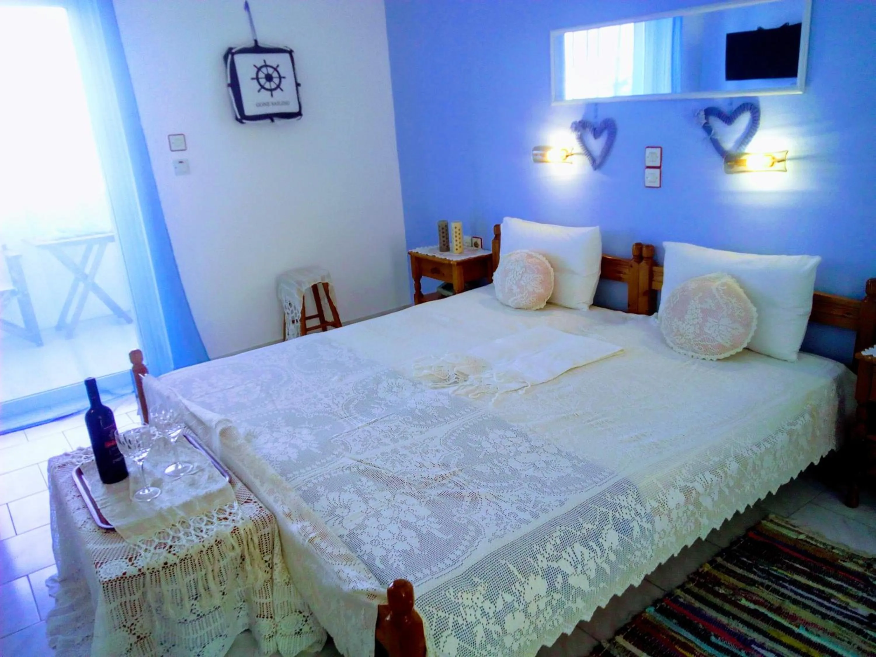 Bedroom, Bed in Paradisso Studios