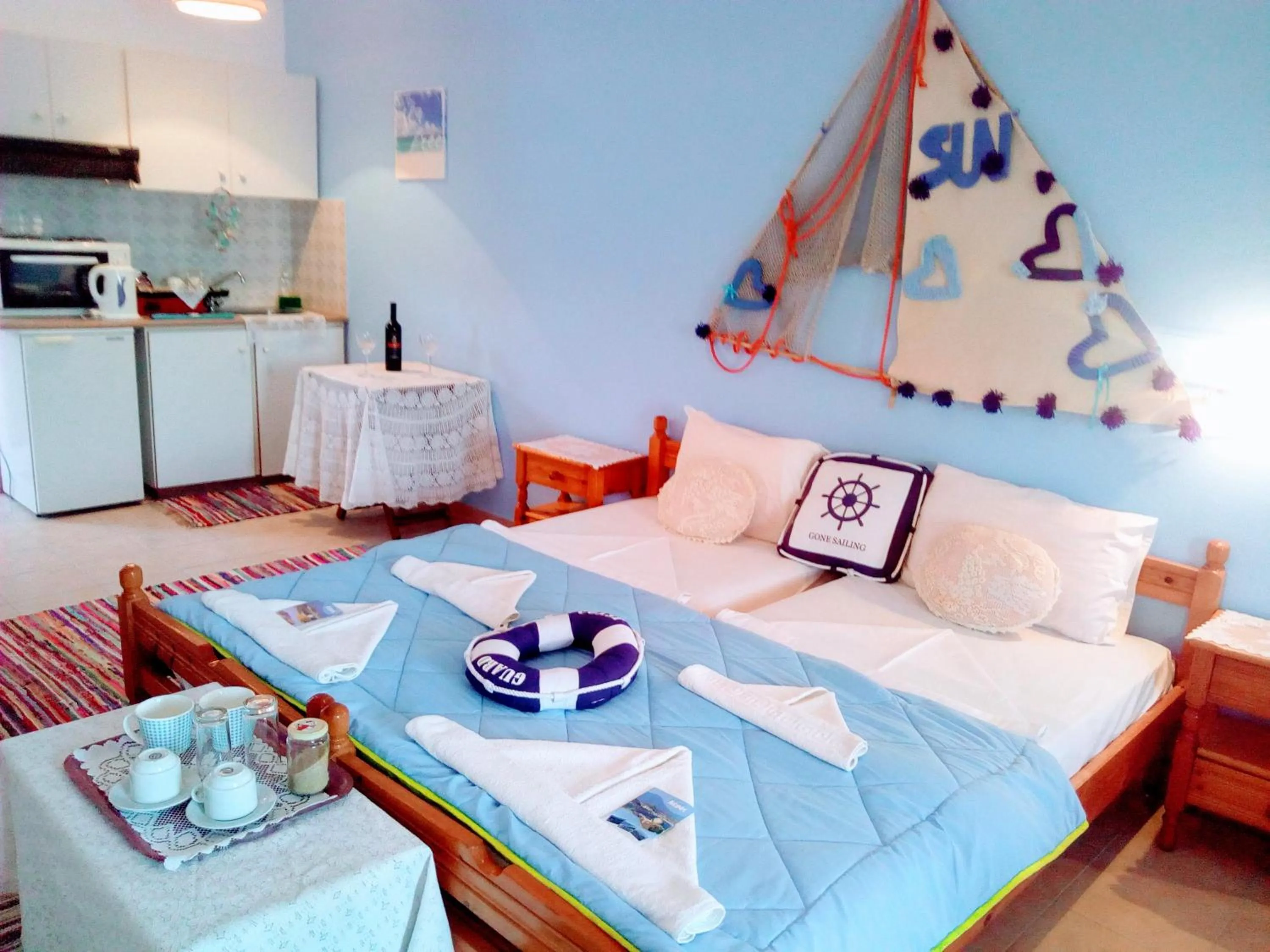 Bedroom, Bed in Paradisso Studios