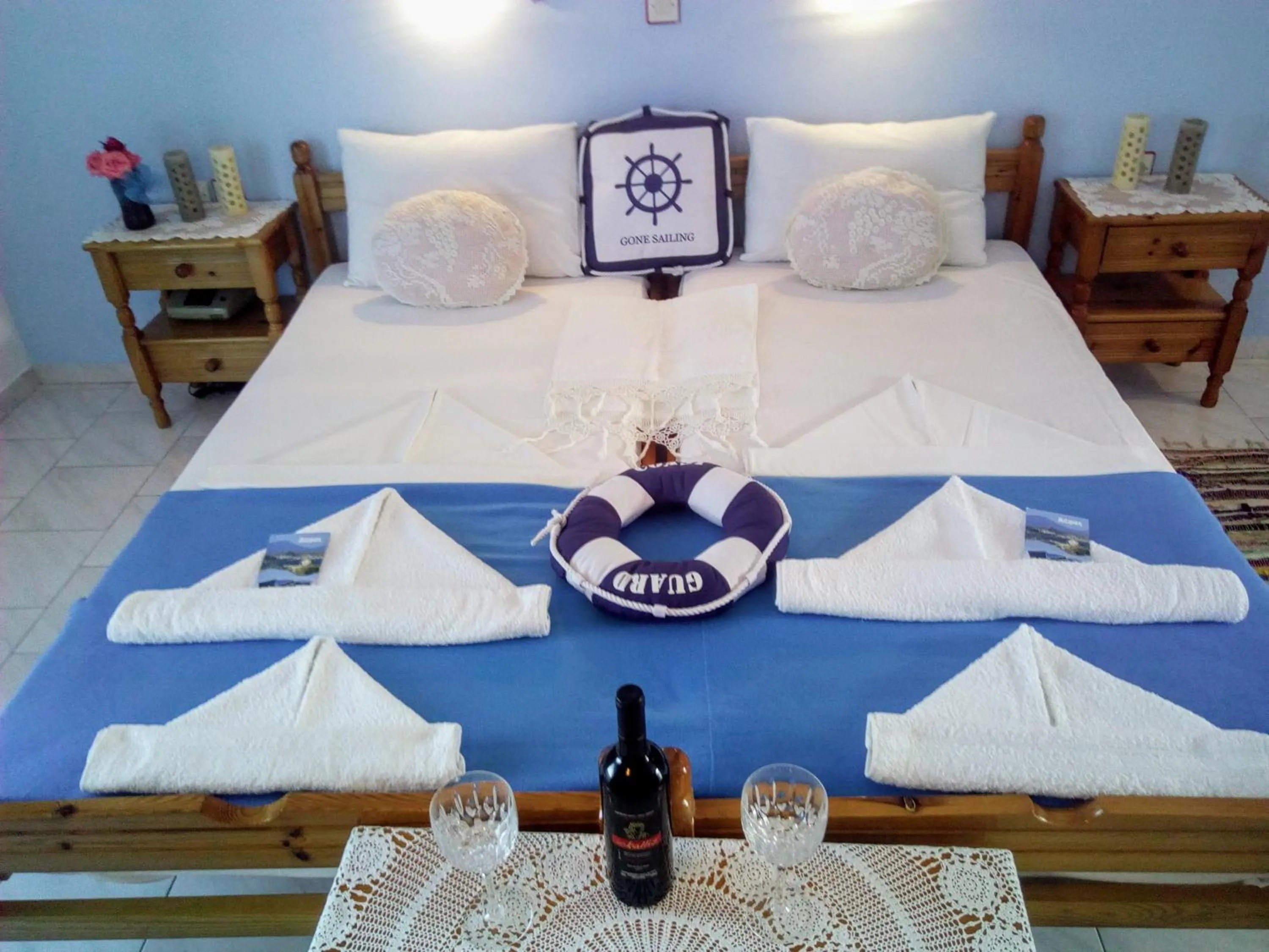 Bed in Paradisso Studios