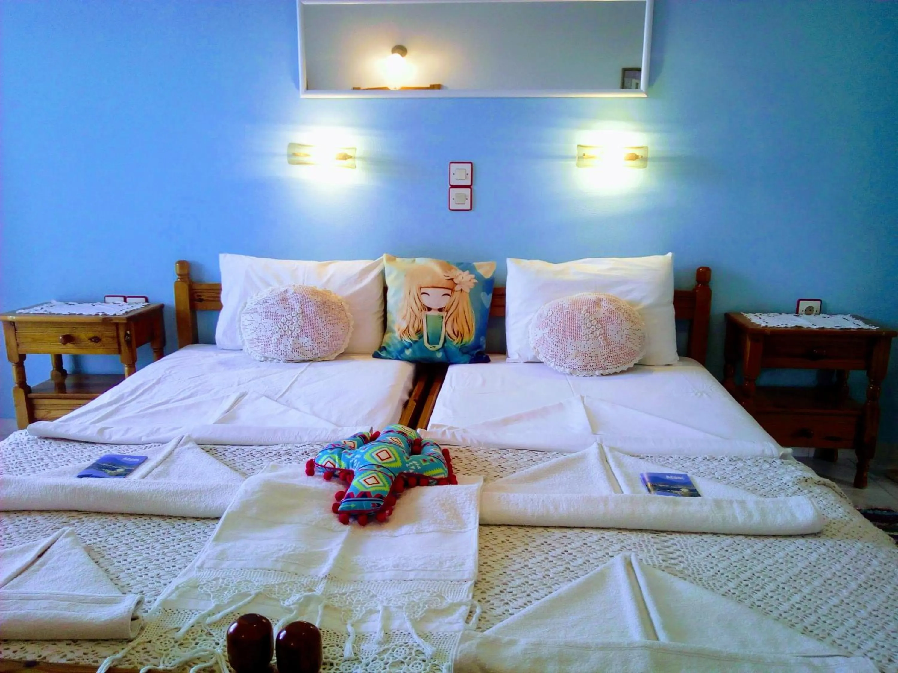 Bed in Paradisso Studios