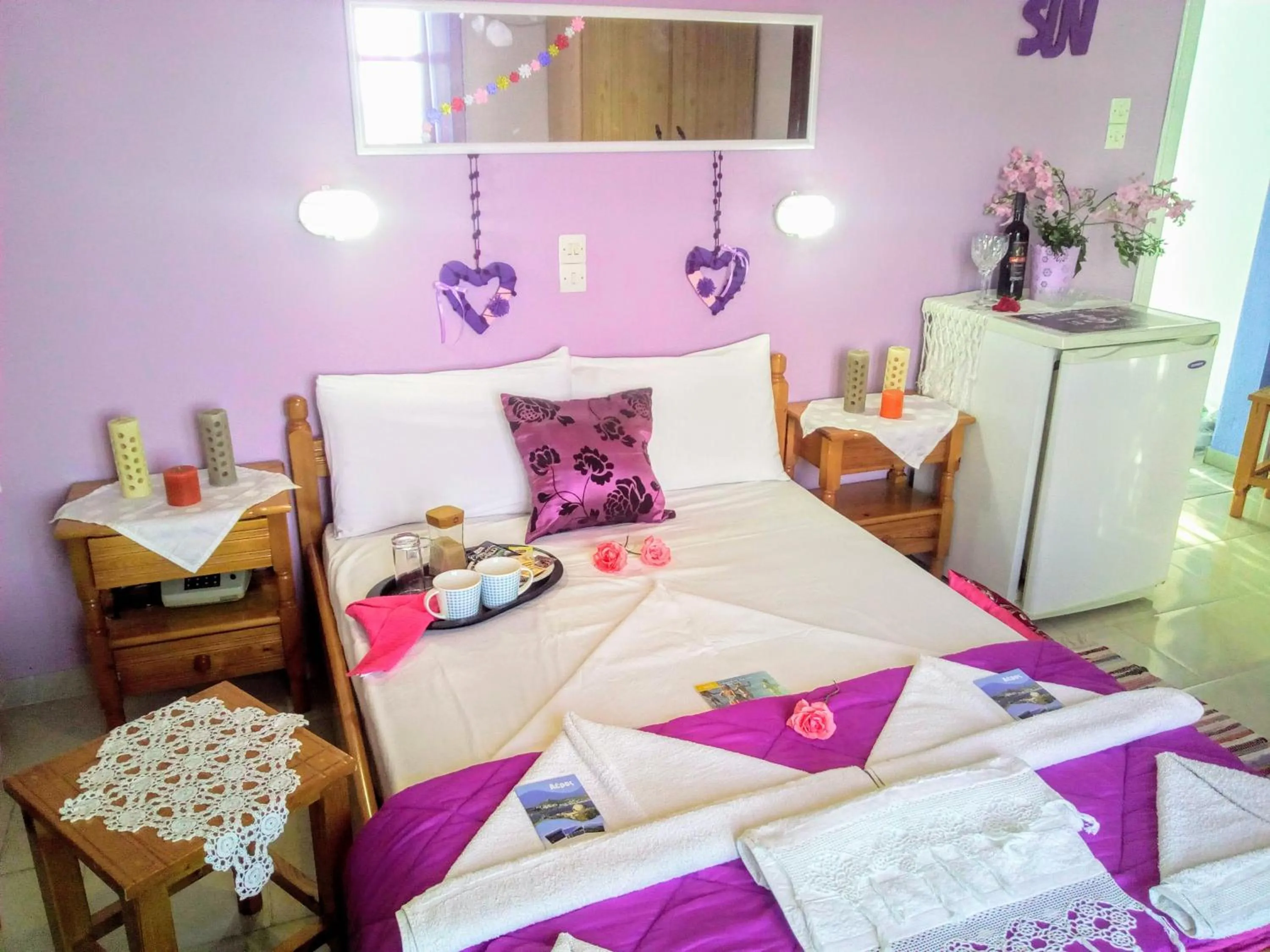 Bed in Paradisso Studios