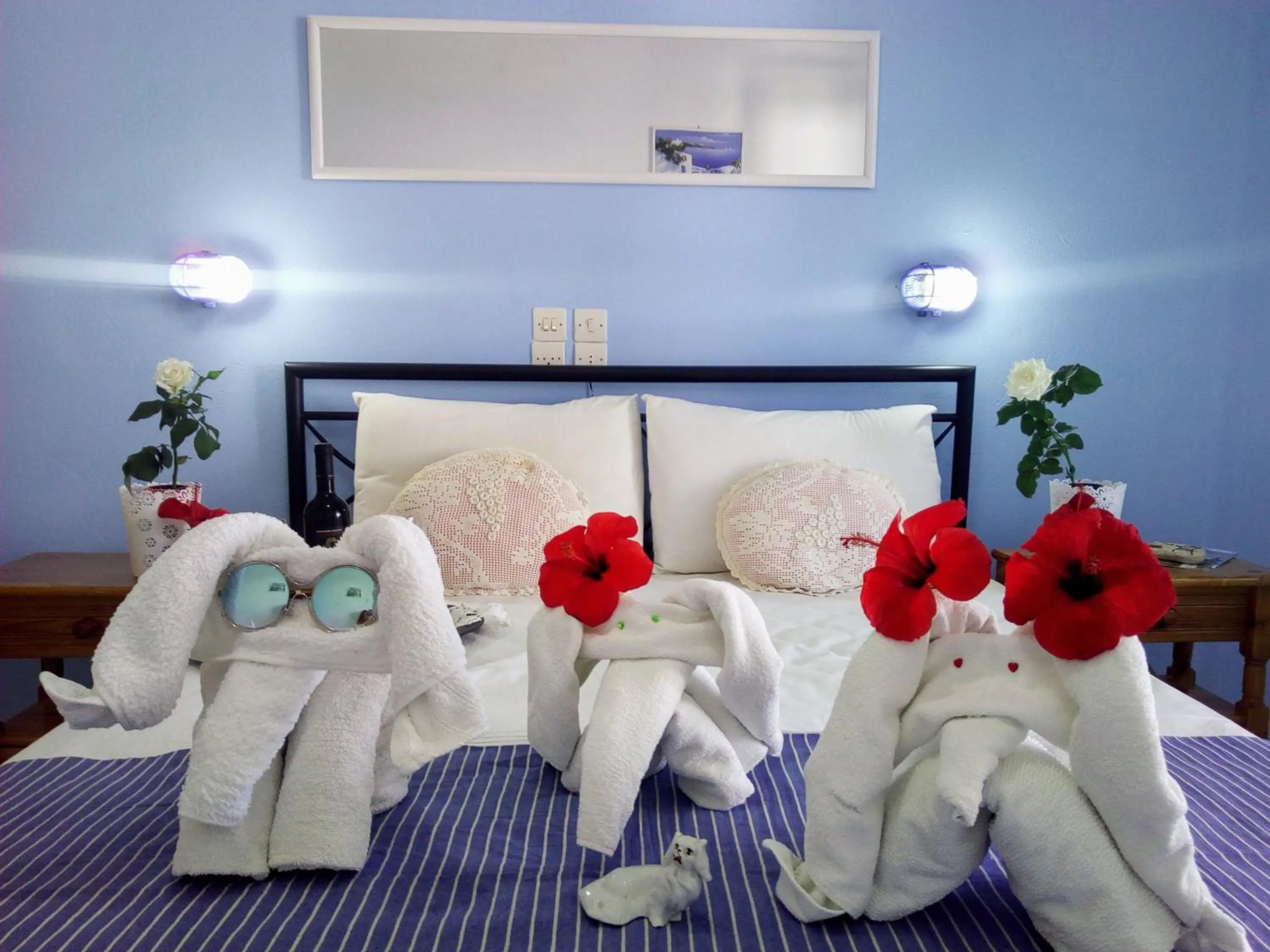 Bed in Paradisso Studios