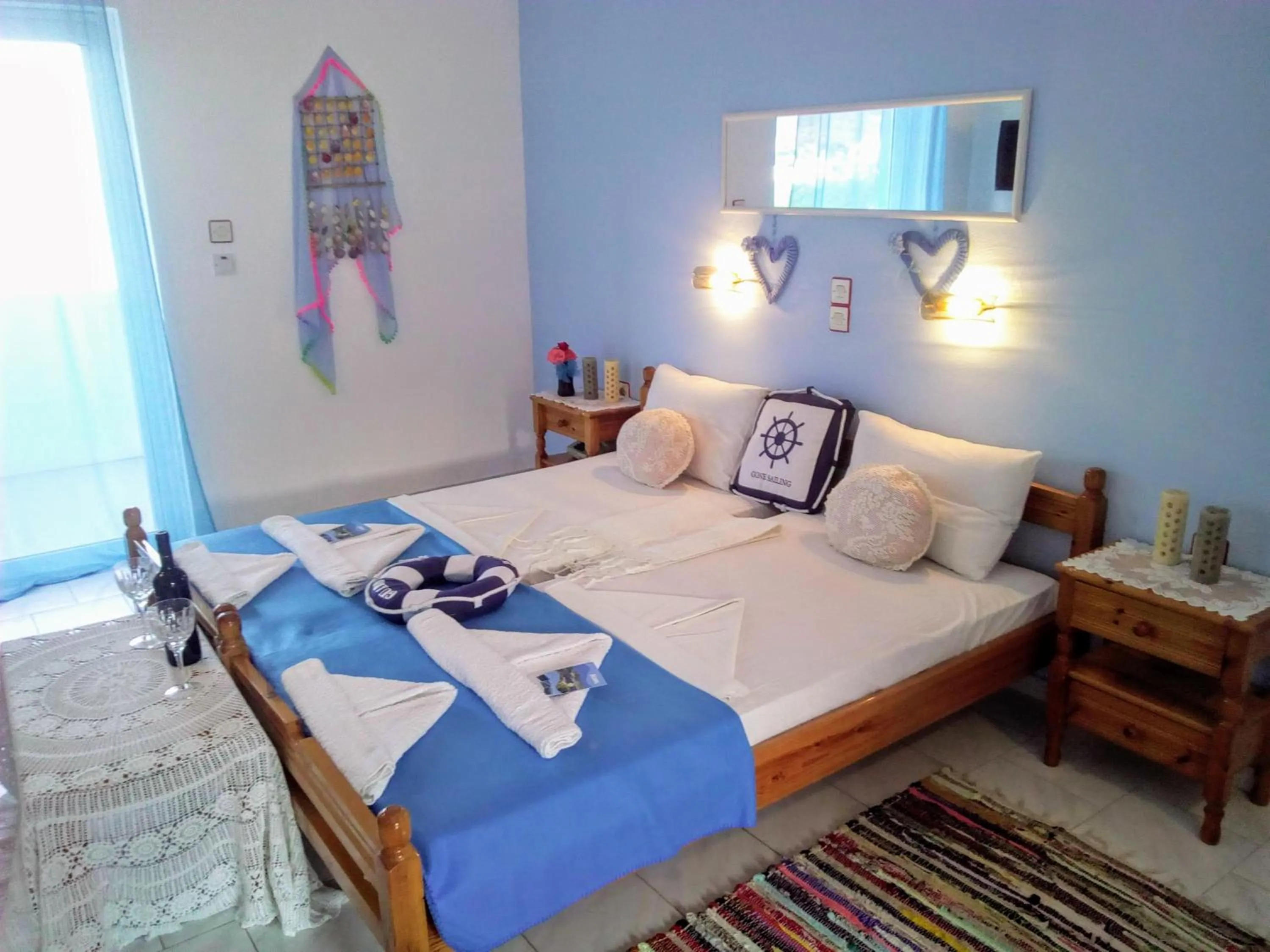 Bed in Paradisso Studios