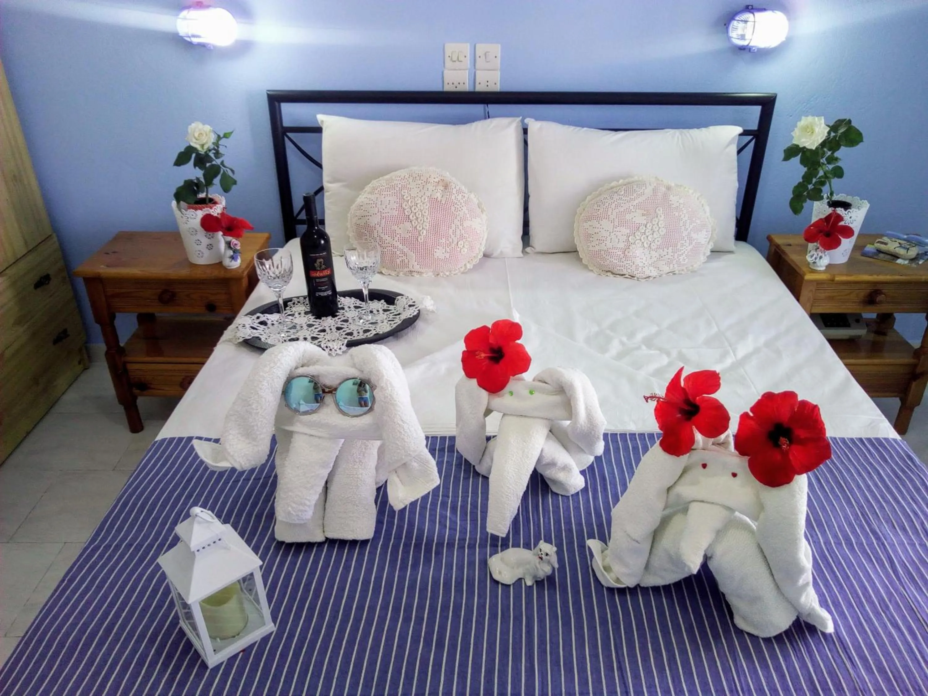 Bedroom, Bed in Paradisso Studios