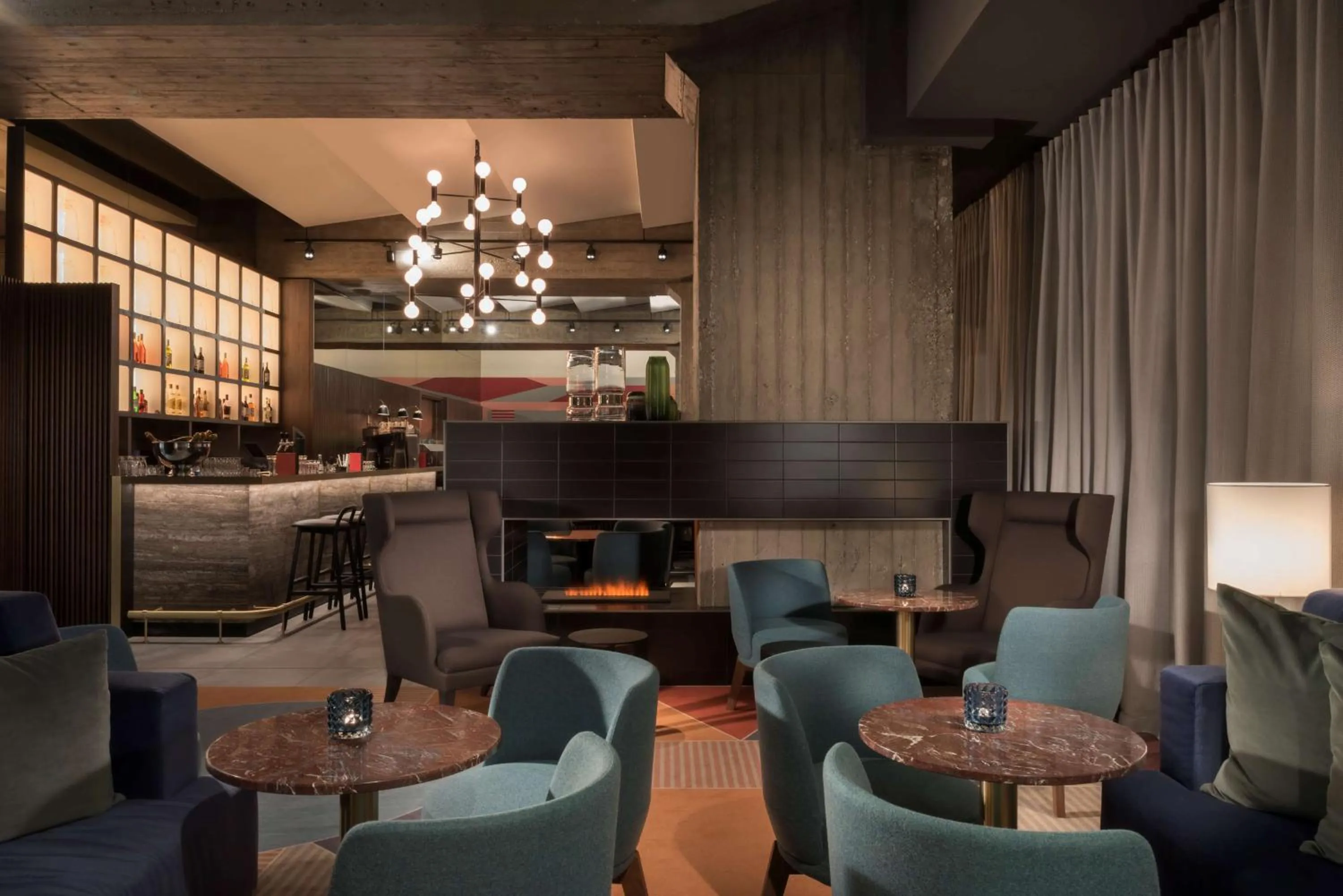 Lobby or reception in Adina Apartment Hotel Leipzig