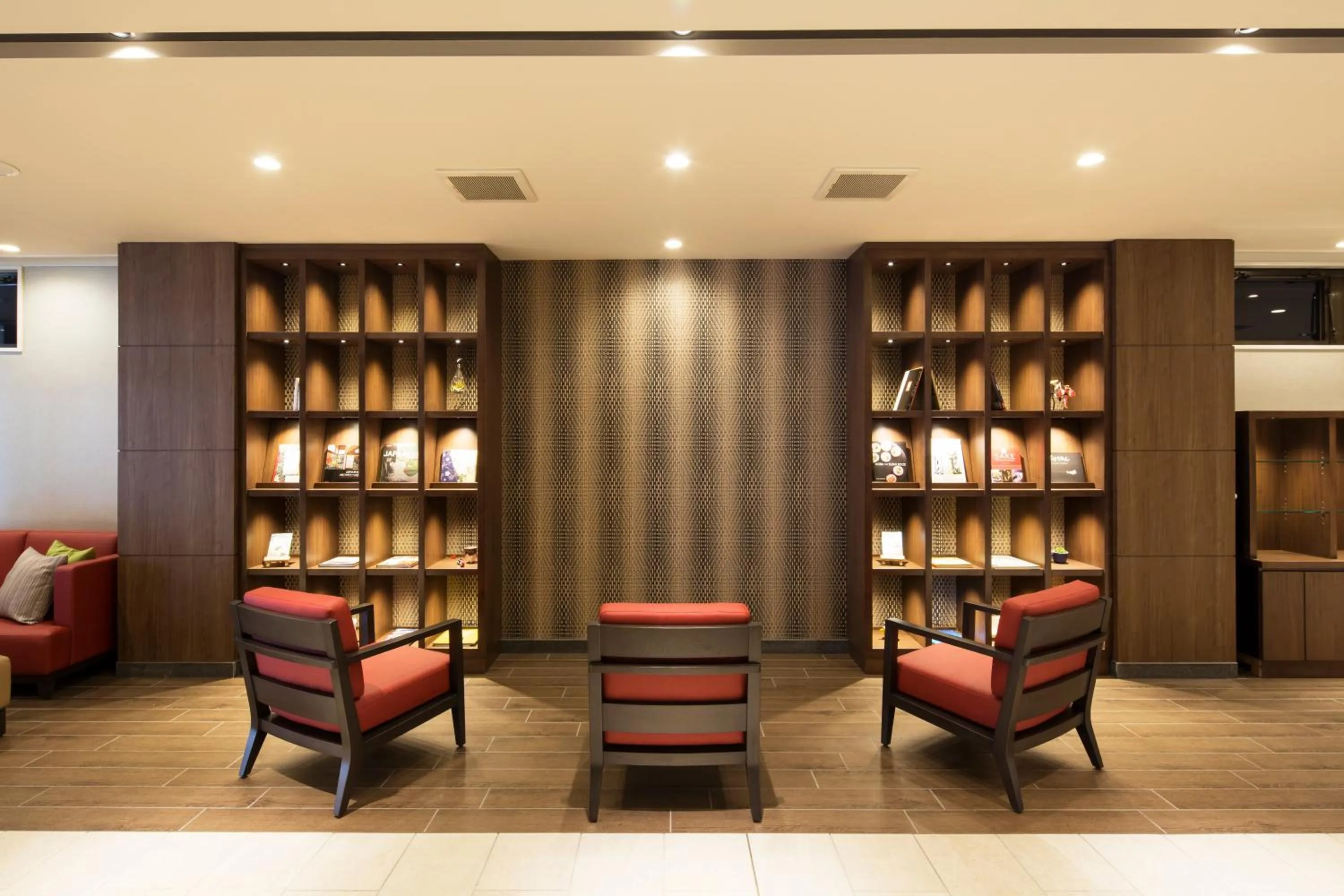 Lobby or reception in HOTEL MYSTAYS Kanazawa Castle