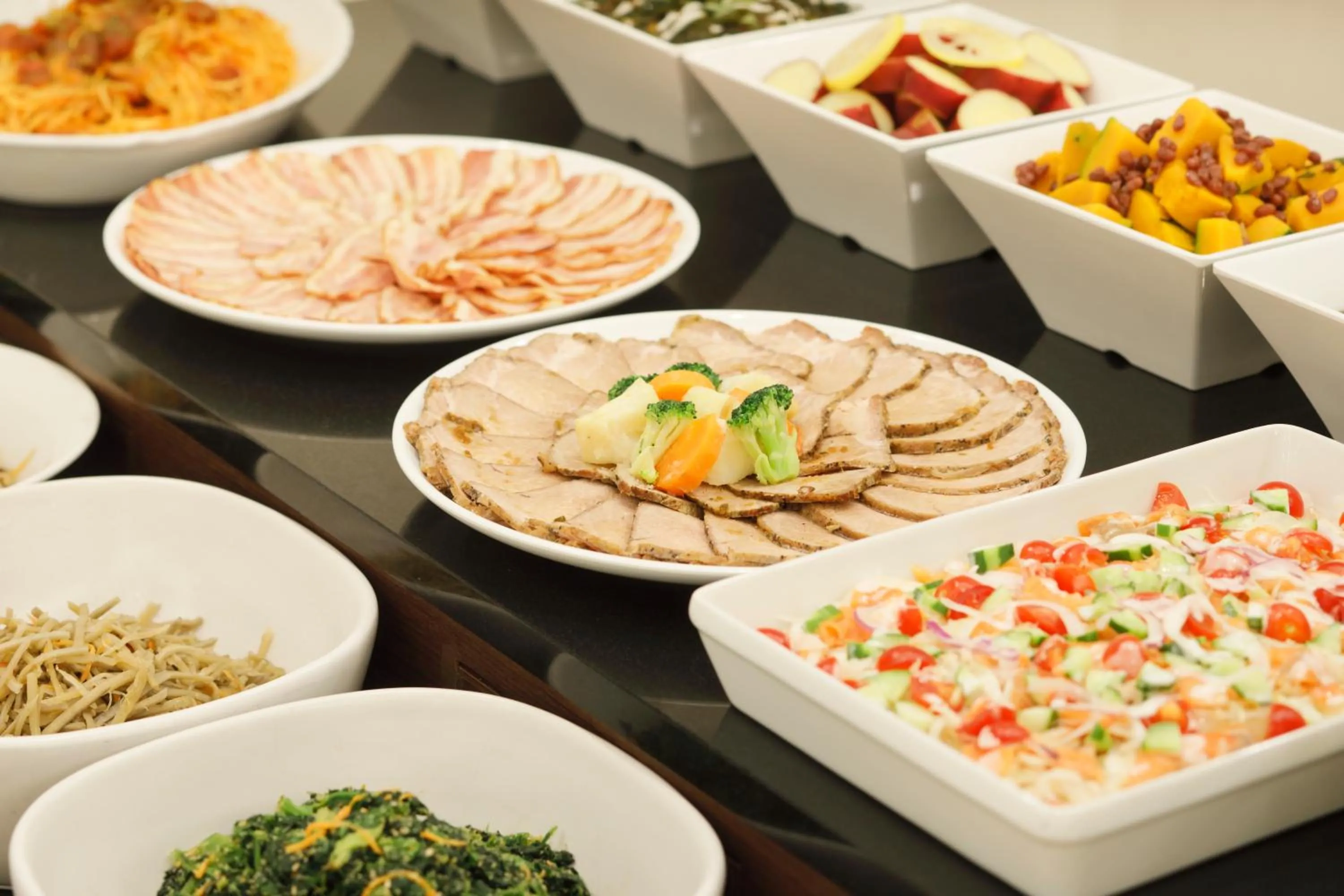 Buffet breakfast in HOTEL MYSTAYS Kanazawa Castle