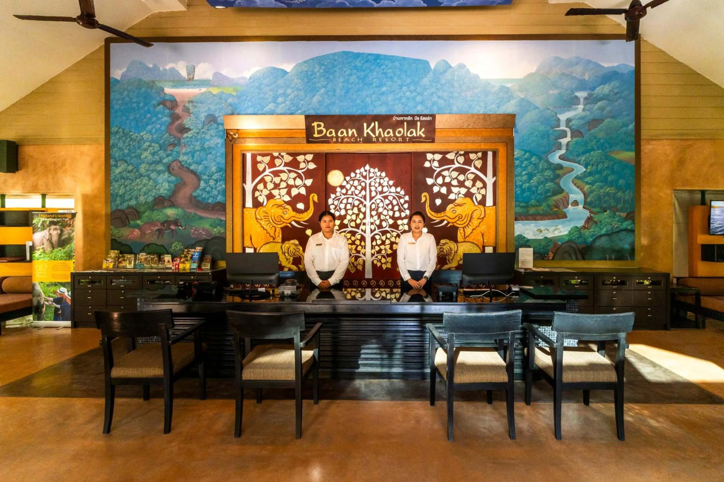 Lobby or reception in Baan Khaolak Beach Resort