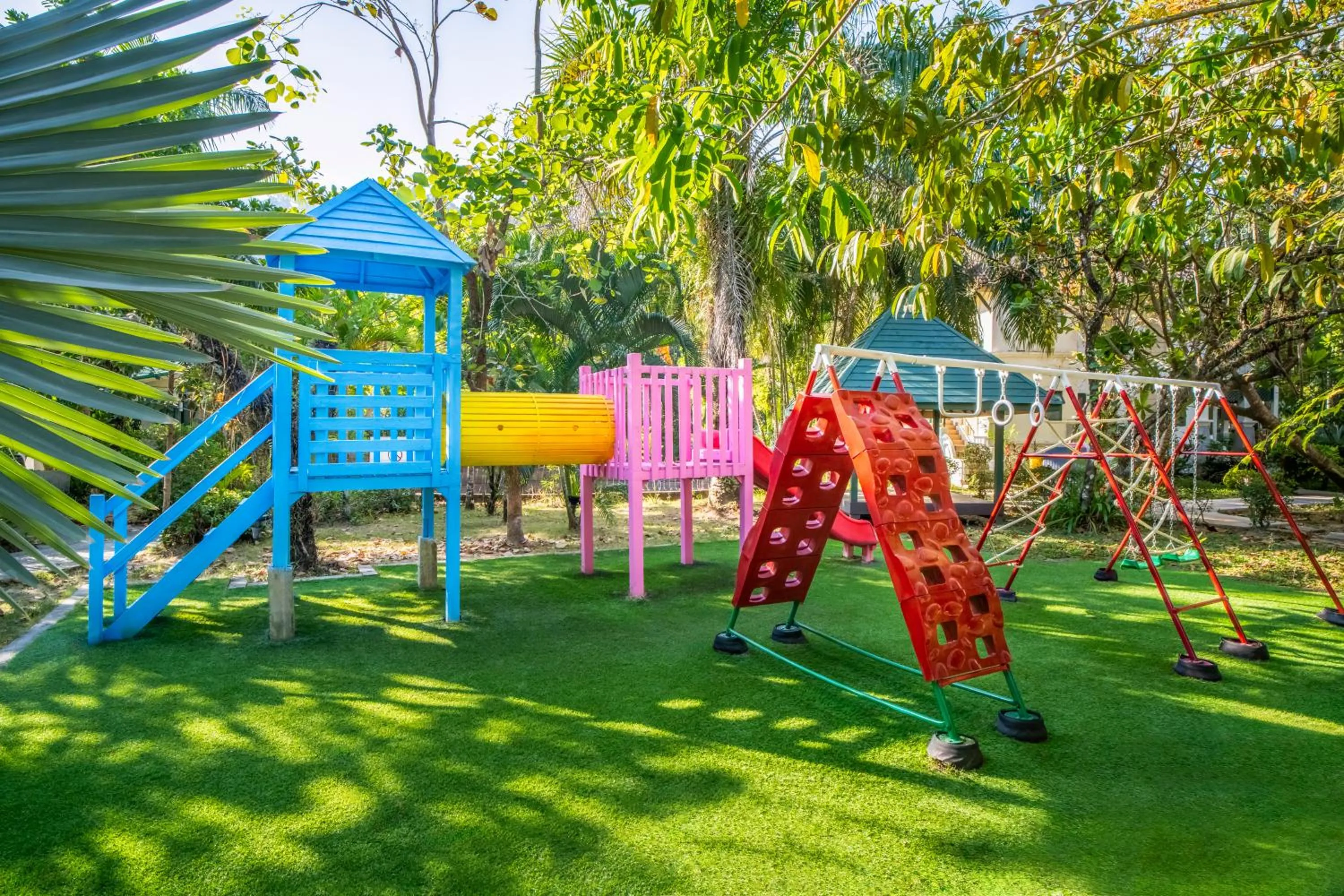 Children play ground in Baan Khaolak Beach Resort