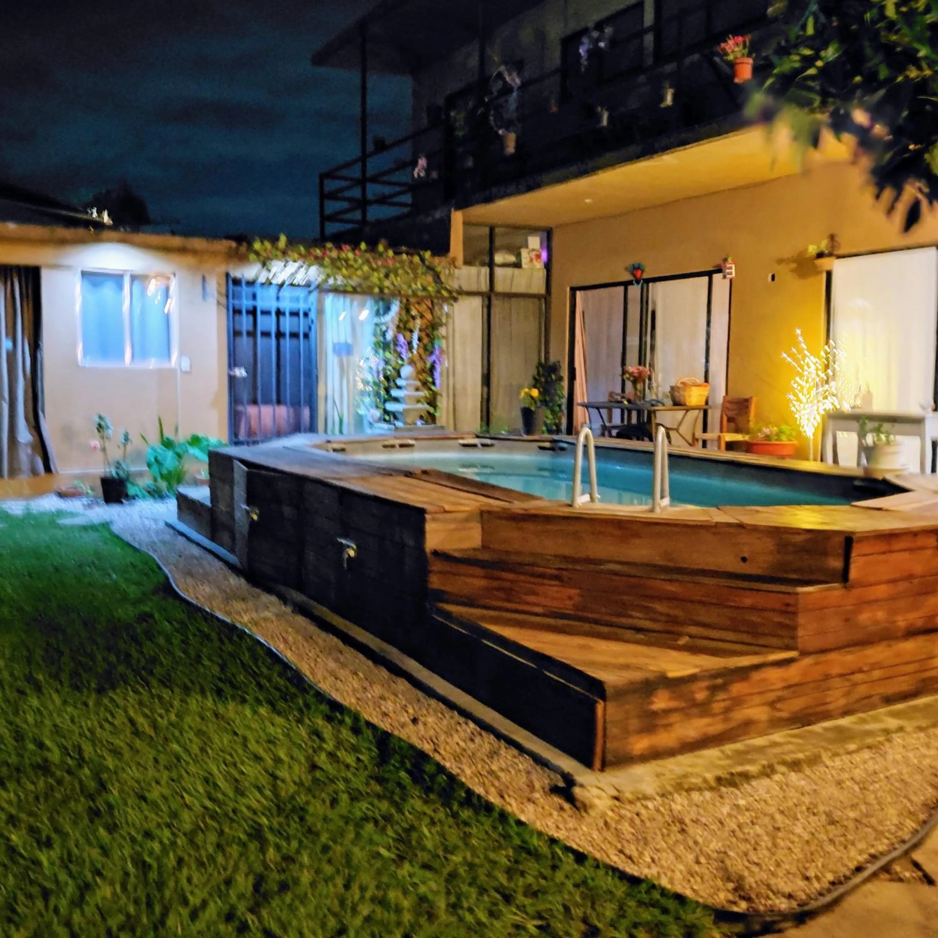 Swimming pool in Posada Casa Topiltzin
