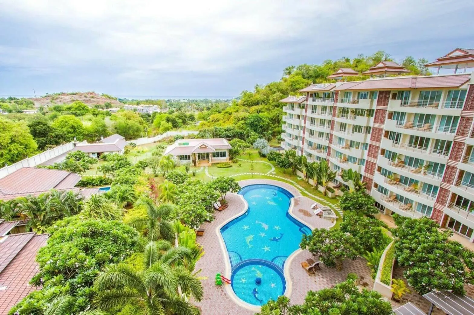 Bird's eye view in SeaRidge Hua Hin Resort & Poolvilla