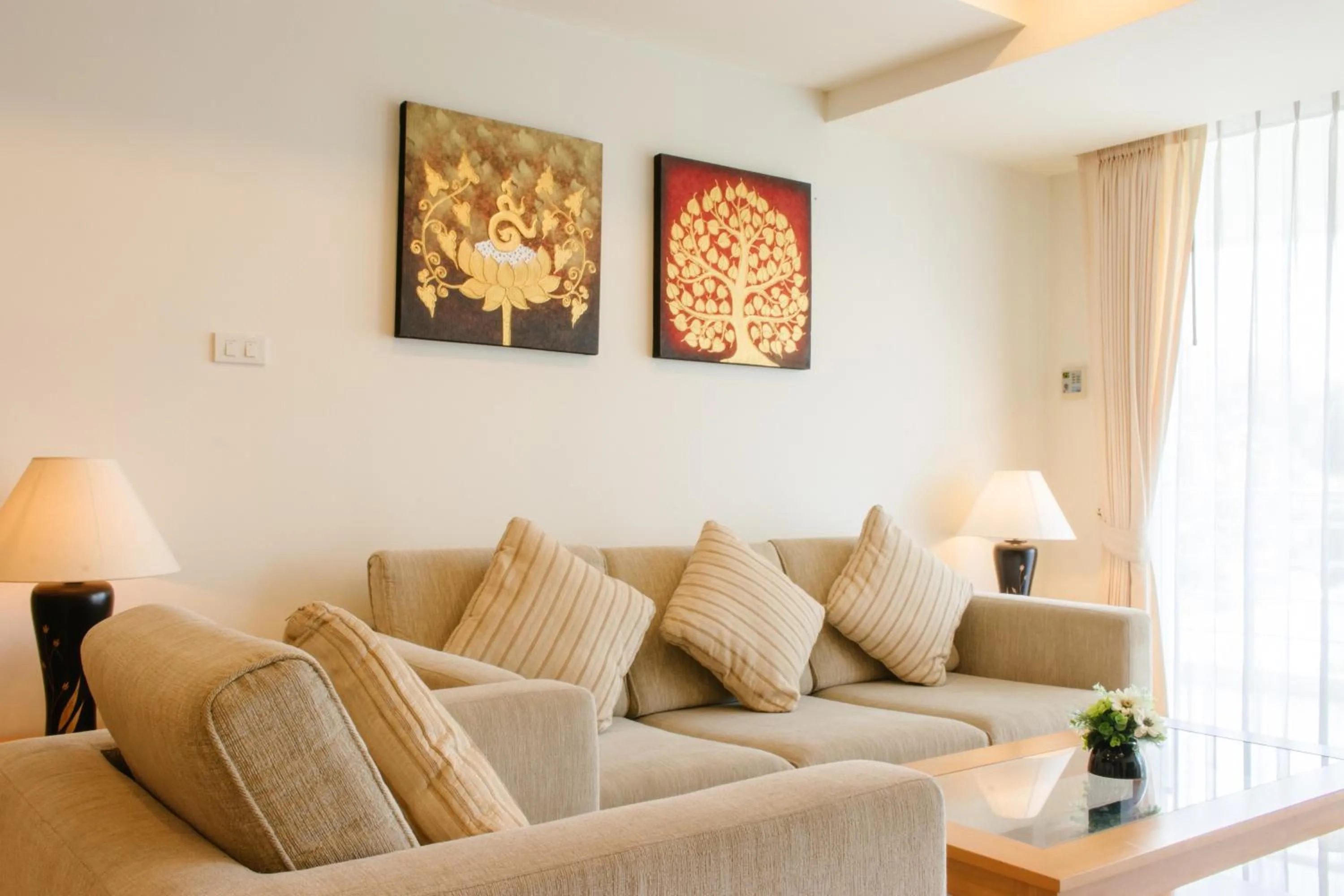 Living room in SeaRidge Hua Hin Resort & Poolvilla