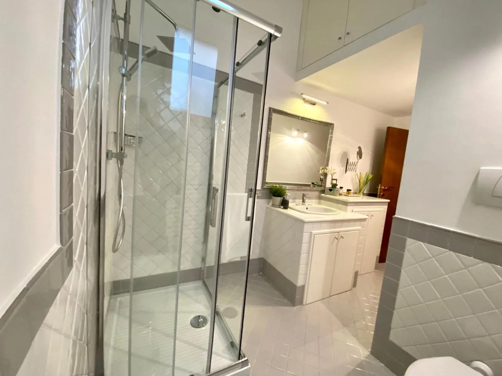 Bathroom in A DUE PASSI temporary apartment