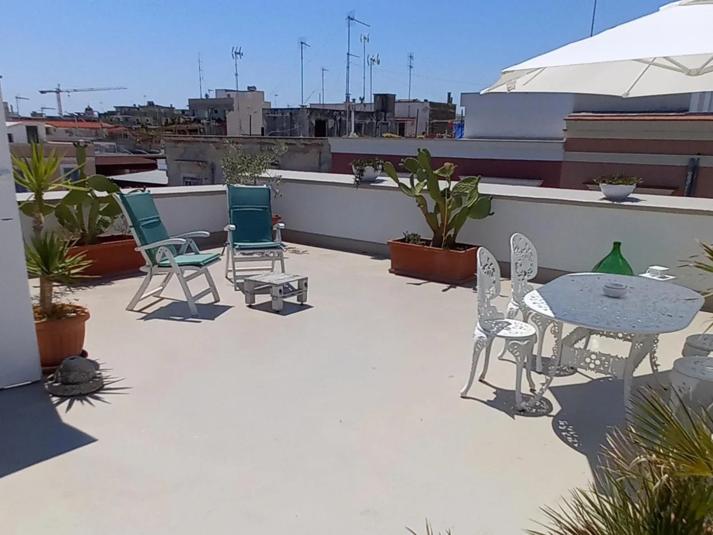 Balcony/Terrace in A DUE PASSI temporary apartment