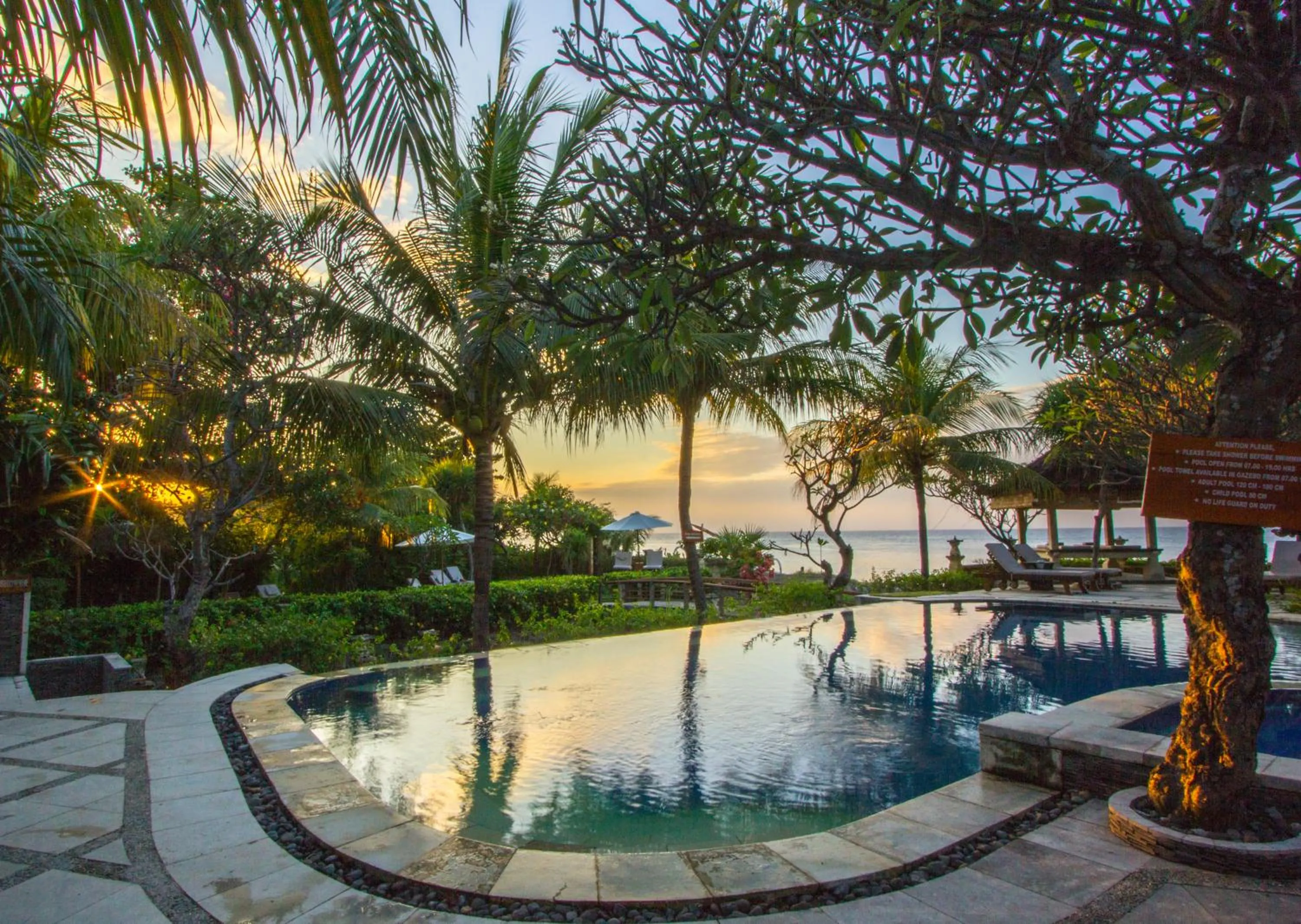 Summer in Arya Amed Beach Resort and Dive Center