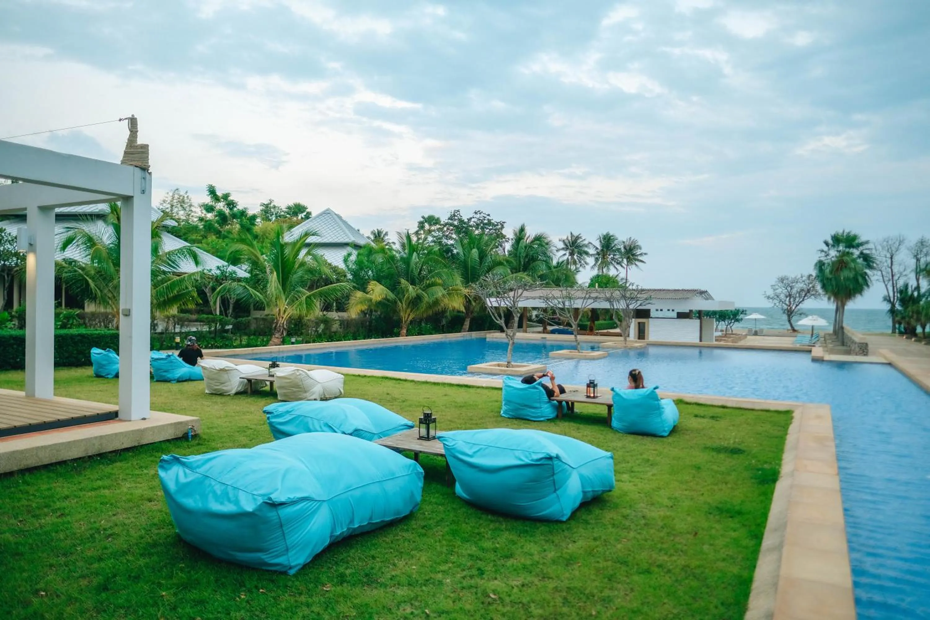 Seating area in Sirarun Resort