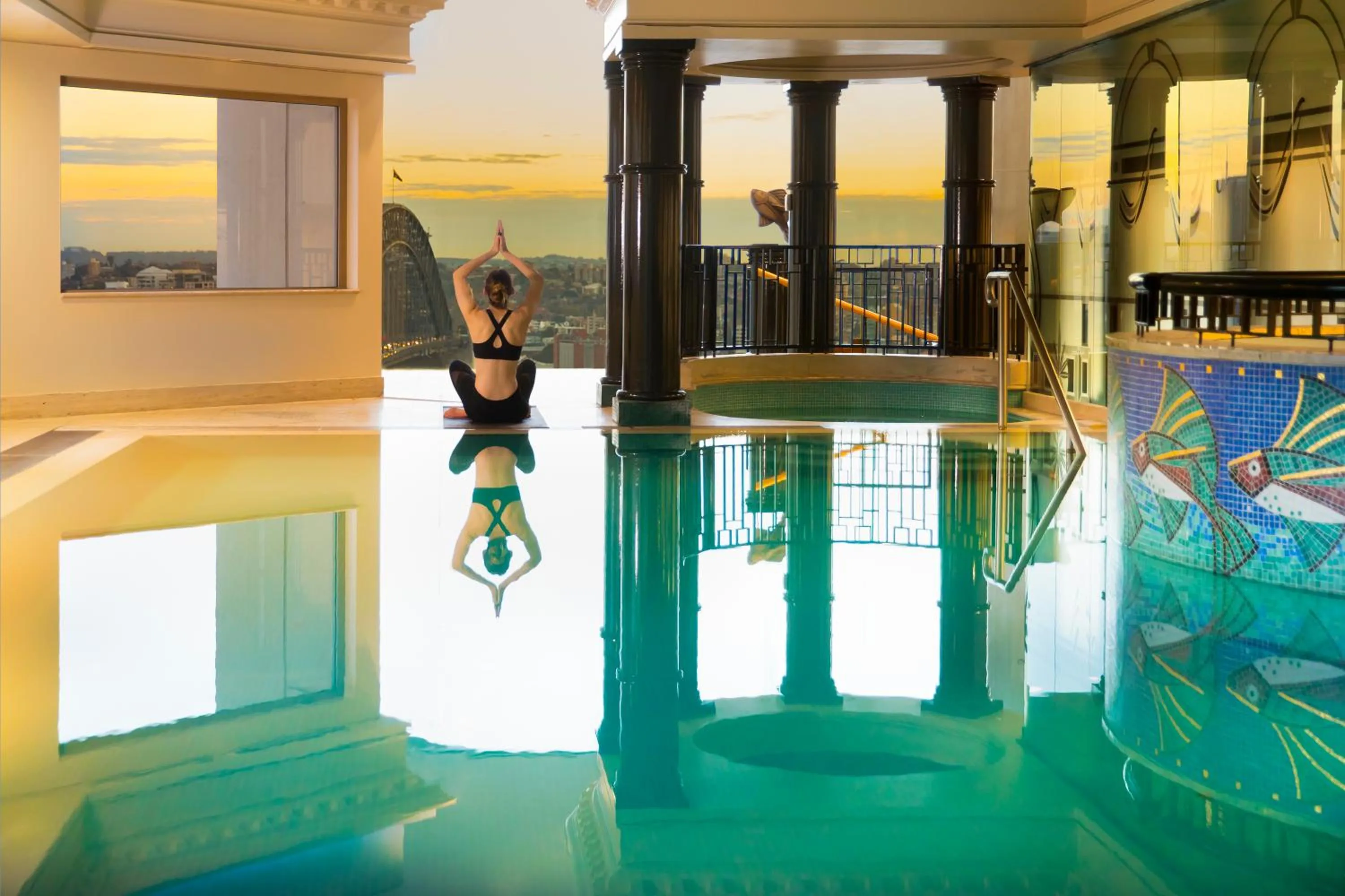 Swimming pool in The Sebel Quay West Suites Sydney