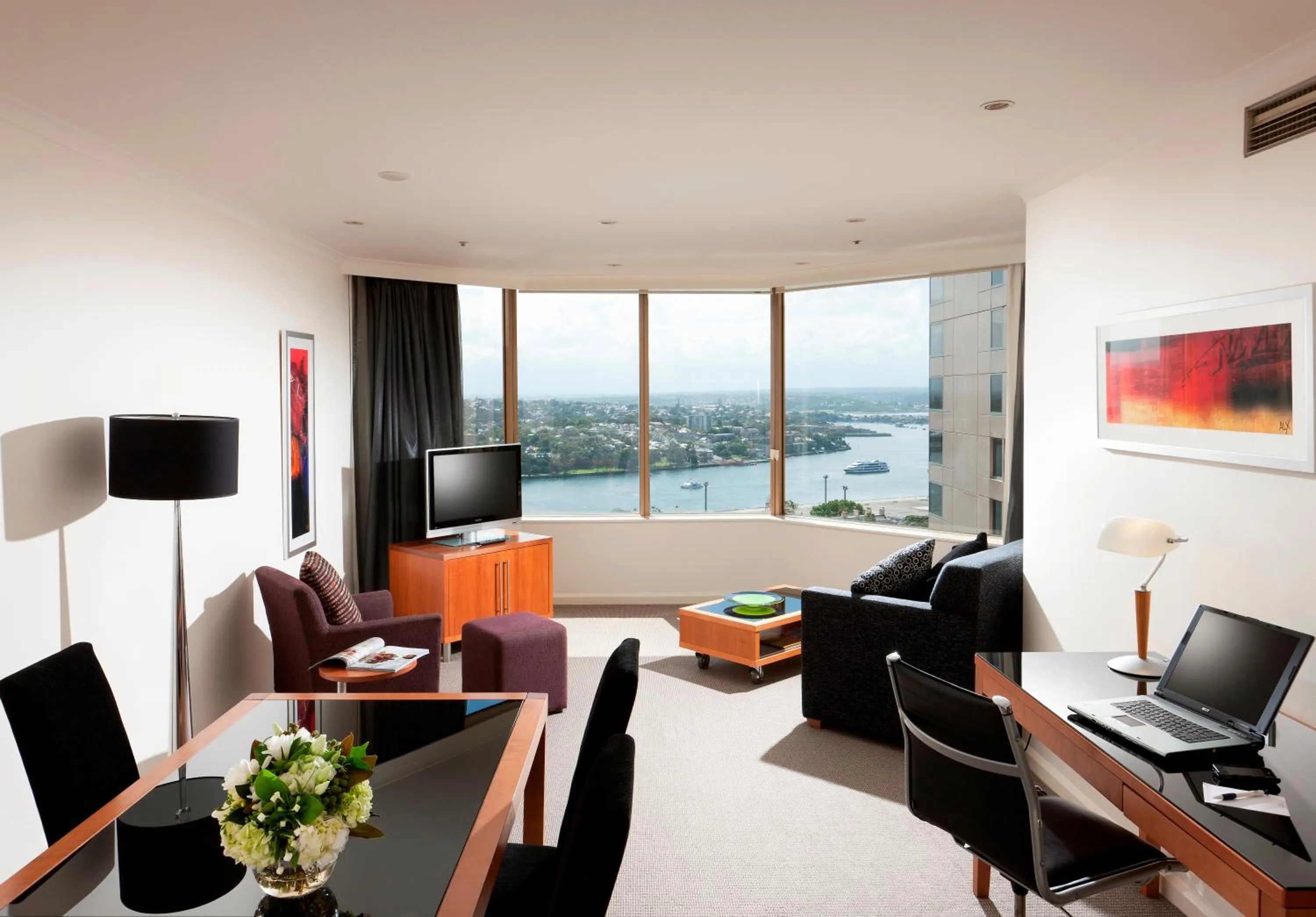Living room in The Sebel Quay West Suites Sydney