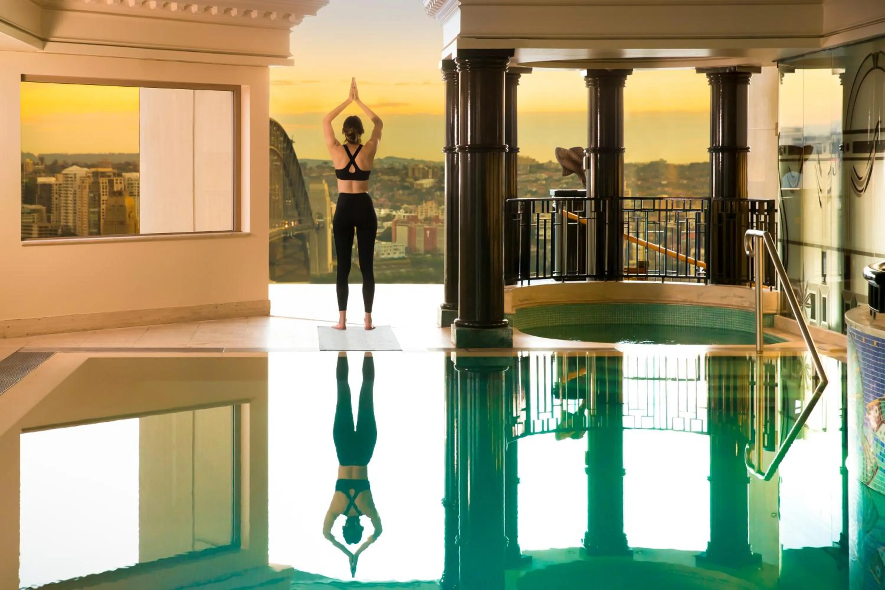 Swimming pool in The Sebel Quay West Suites Sydney