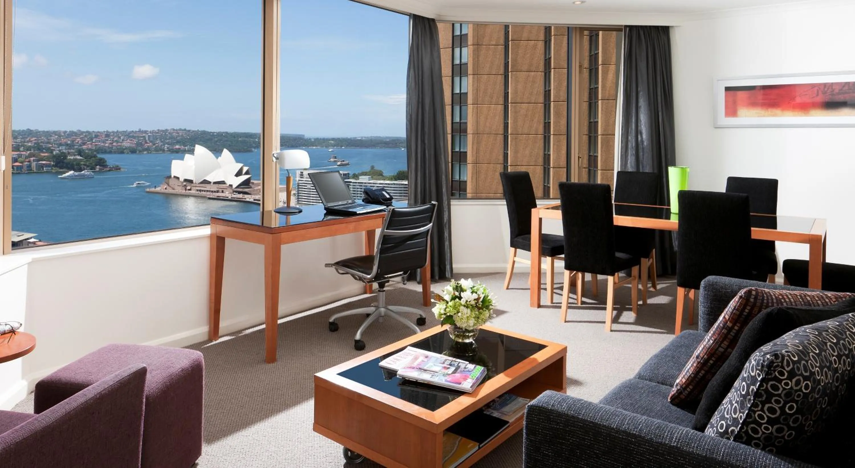 Dining area in The Sebel Quay West Suites Sydney