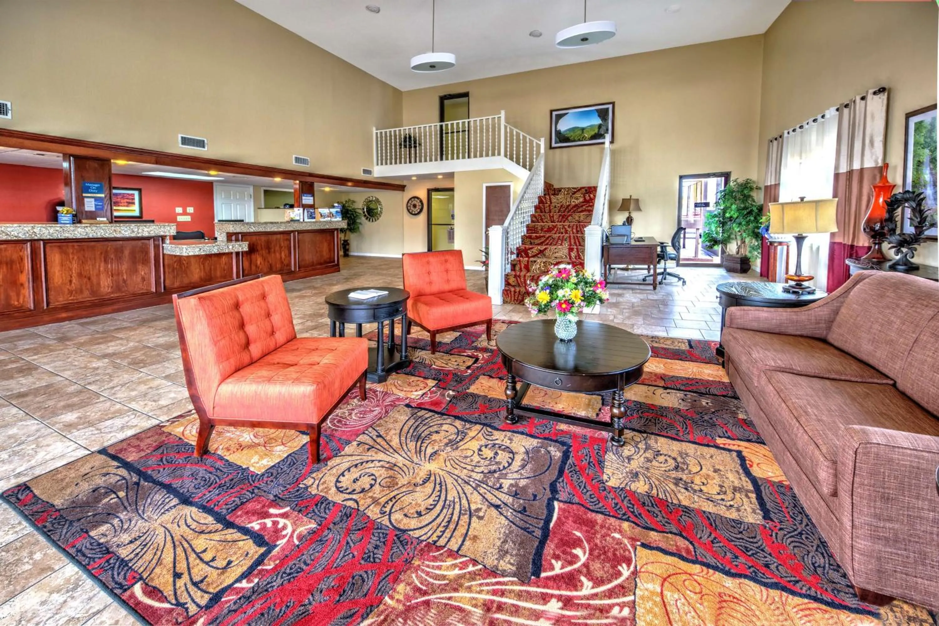Lobby or reception in Best Western Inn Russellville