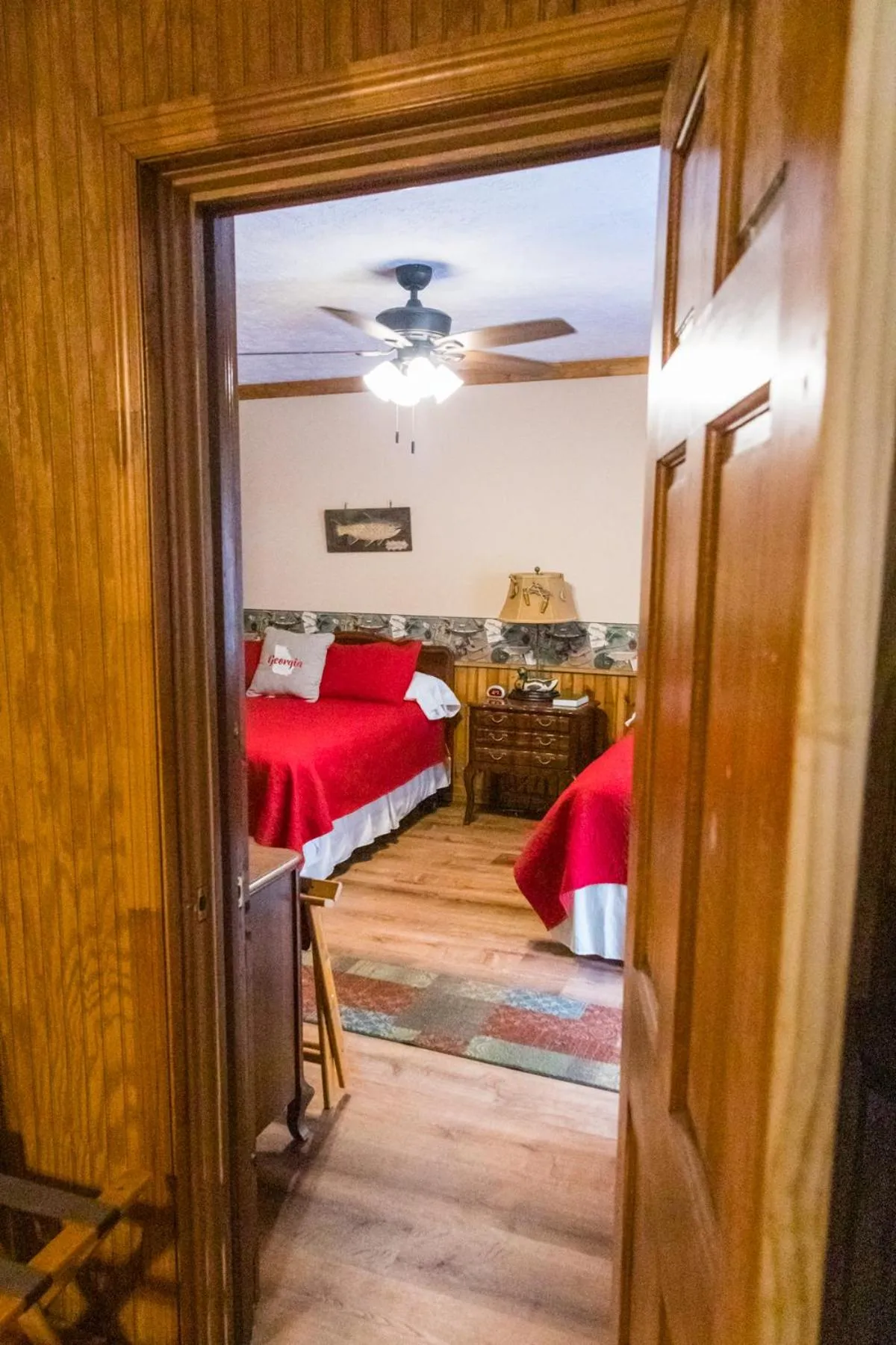 Bed in Mountain Aire Cottages, Inn, & Glamping