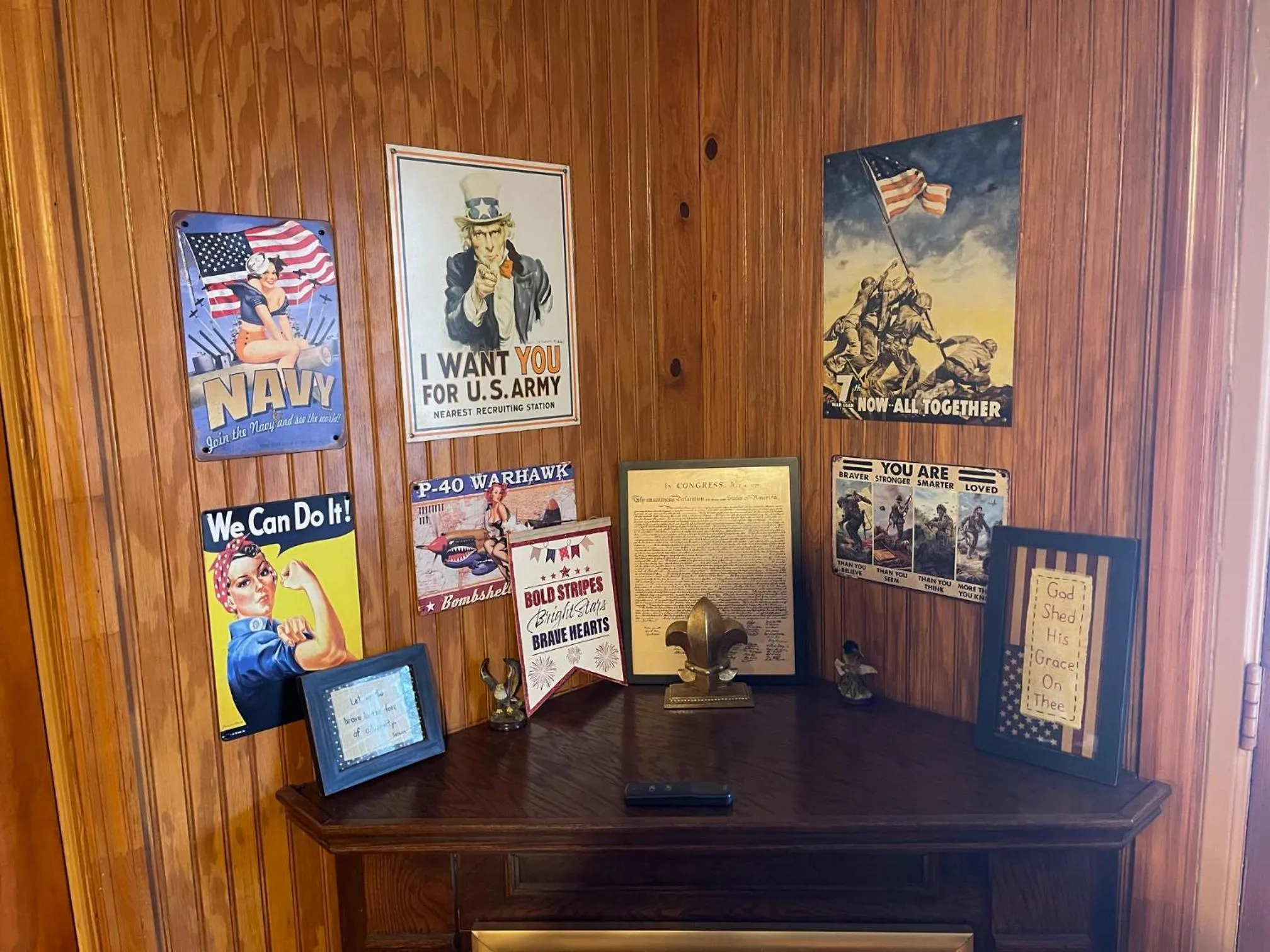 Decorative detail in Mountain Aire Cottages, Inn, & Glamping