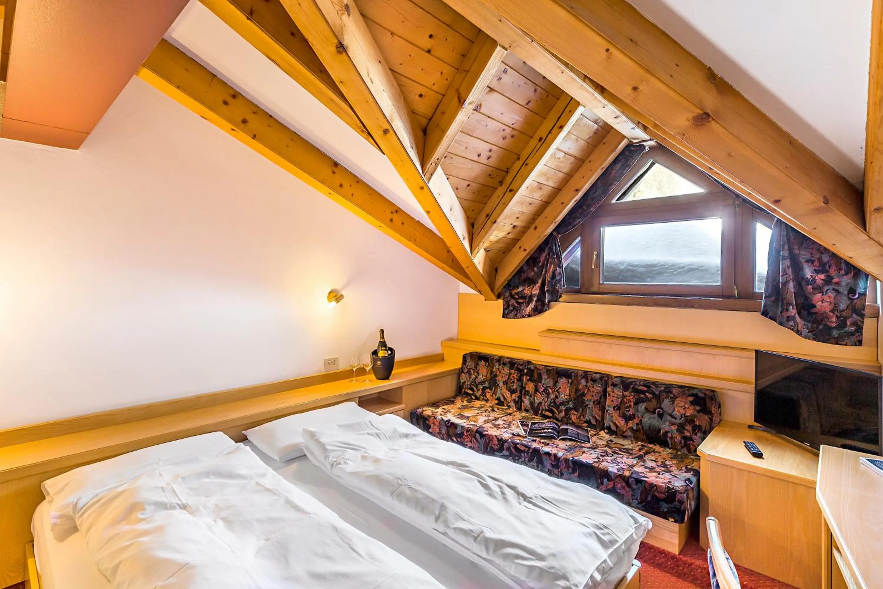 Bed in Hotel Cristiania