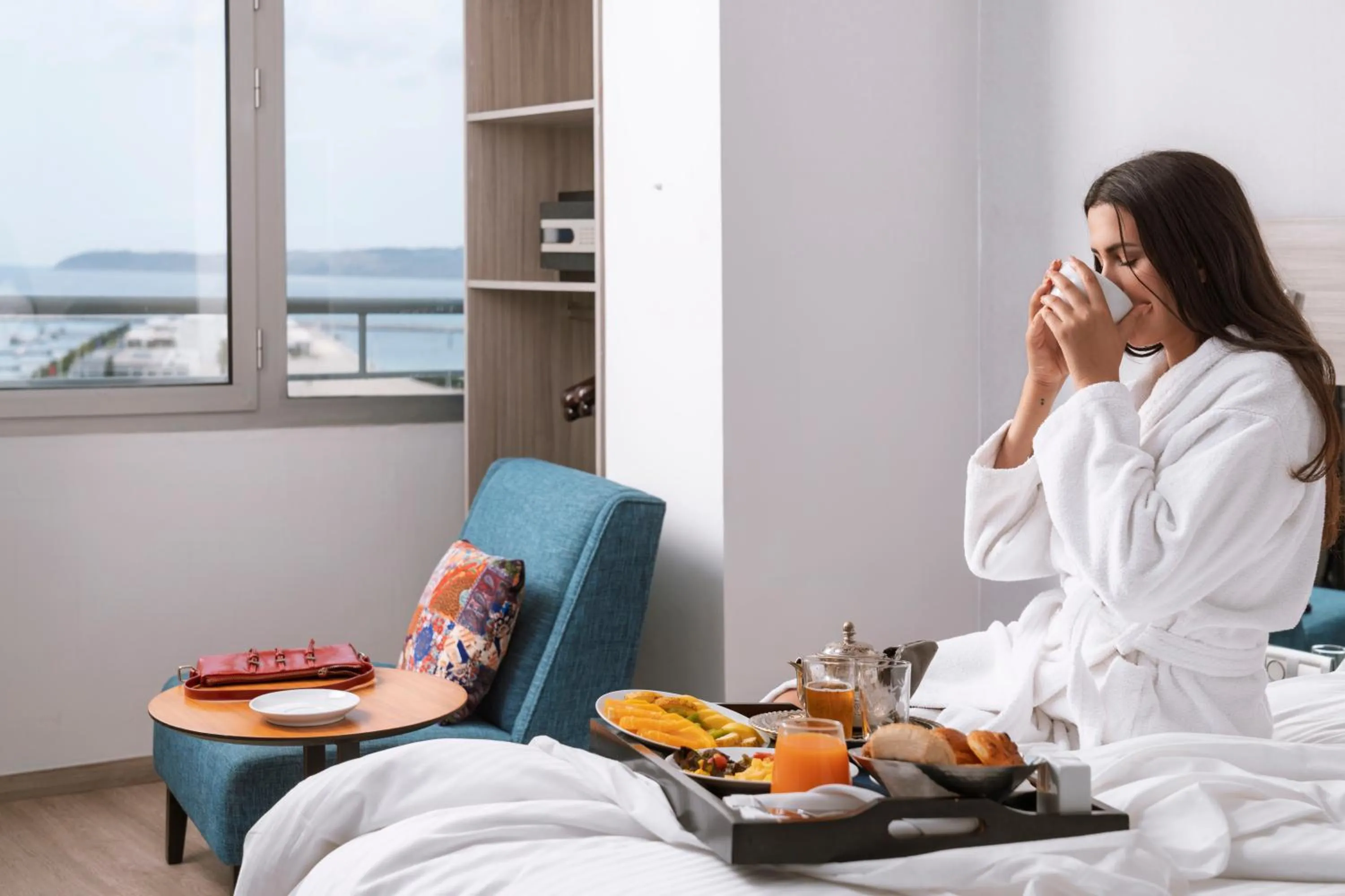 Bedroom in Marina Bay City Center