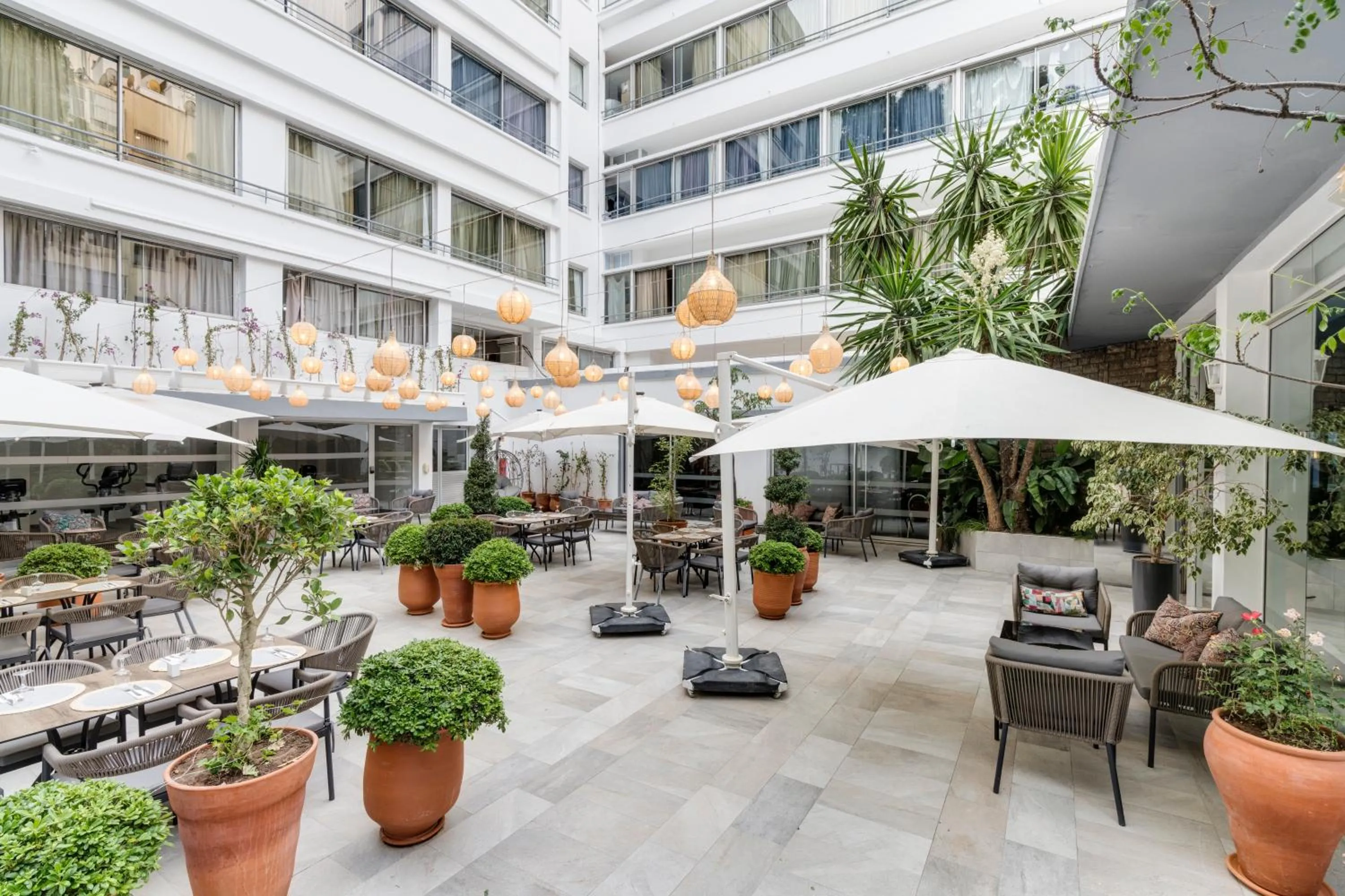 Patio in Marina Bay City Center