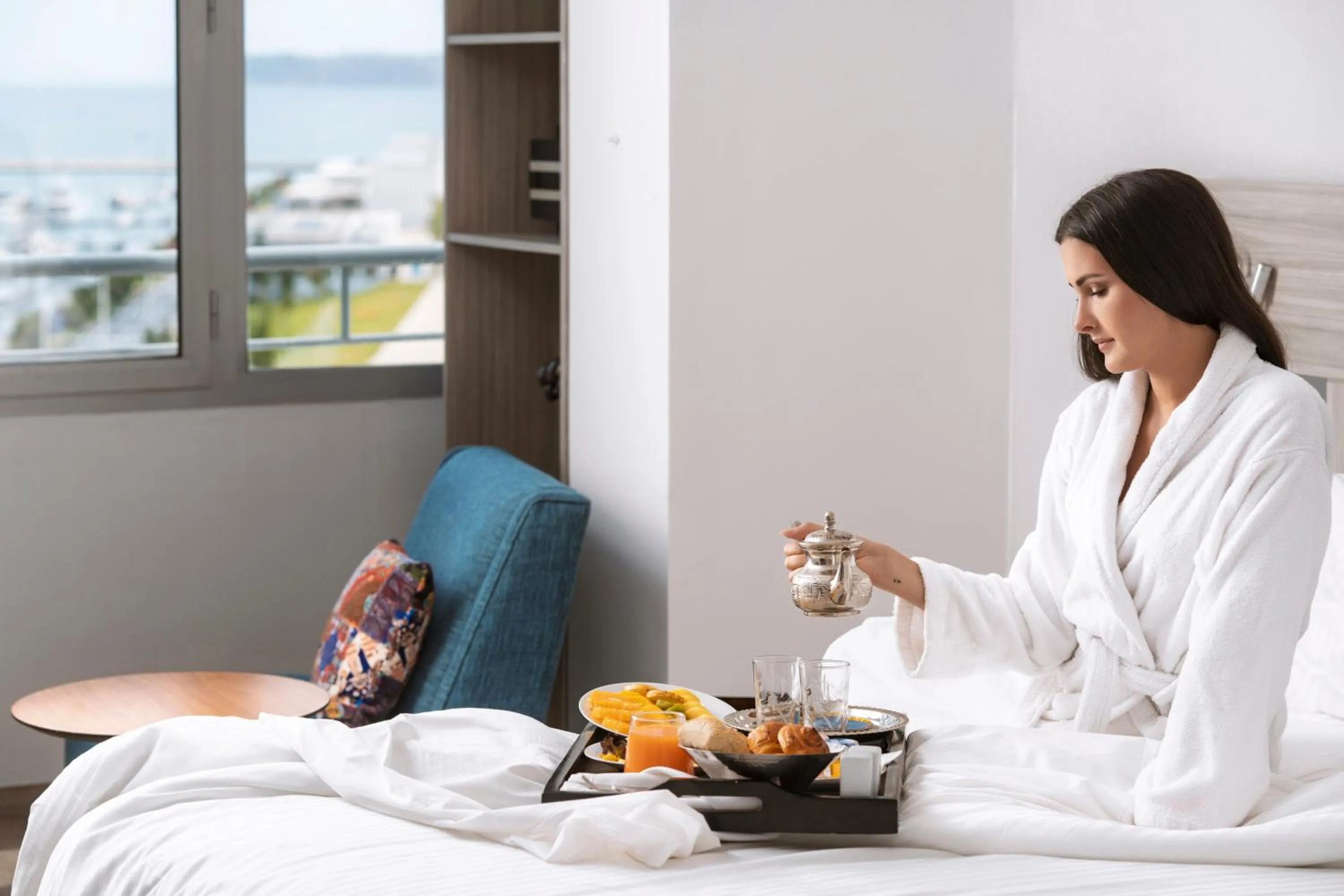 room service in Marina Bay City Center