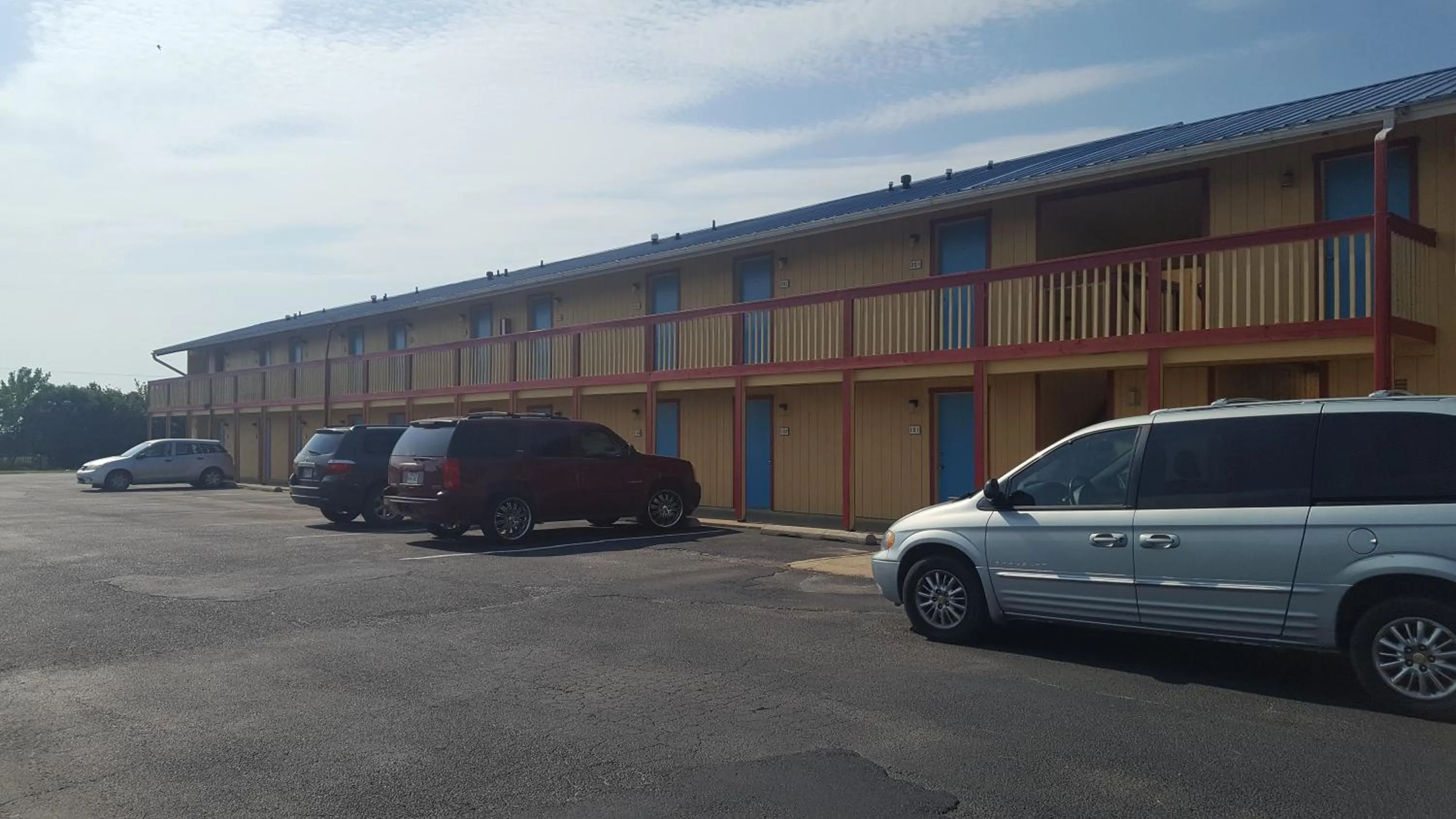 Property building in Rodeway Inn at Somers Cove Marina