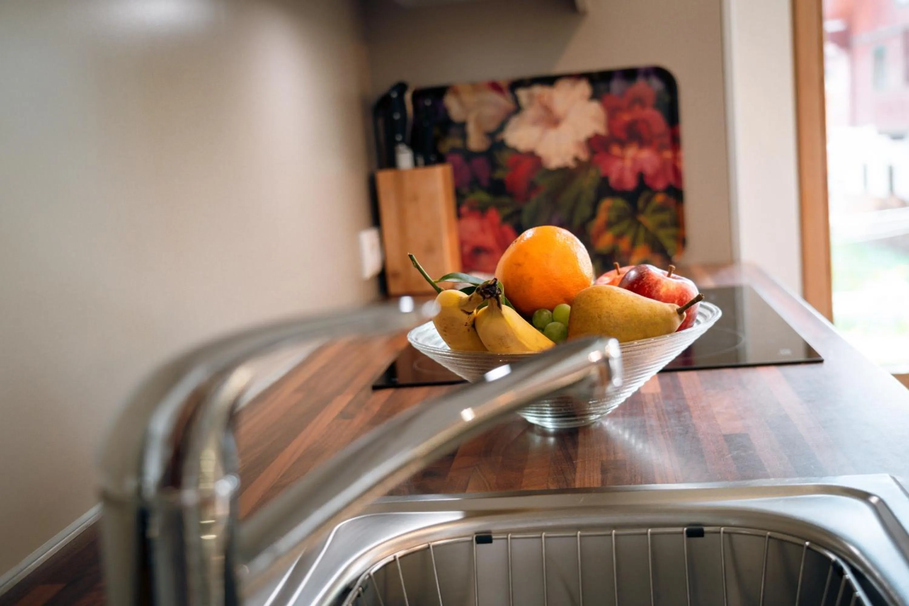 Kitchen or kitchenette in Apart-Garni Innerwiesn