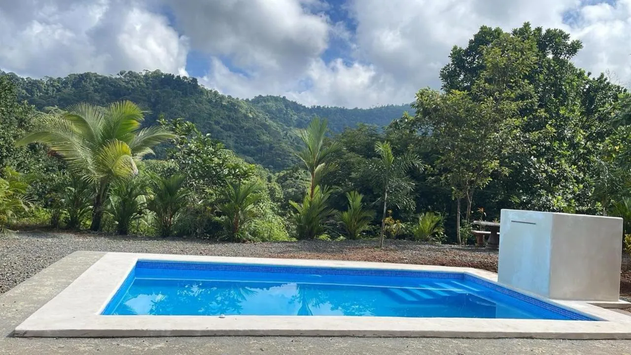 Swimming pool in Santa Juana Lodge & Nature Reserve