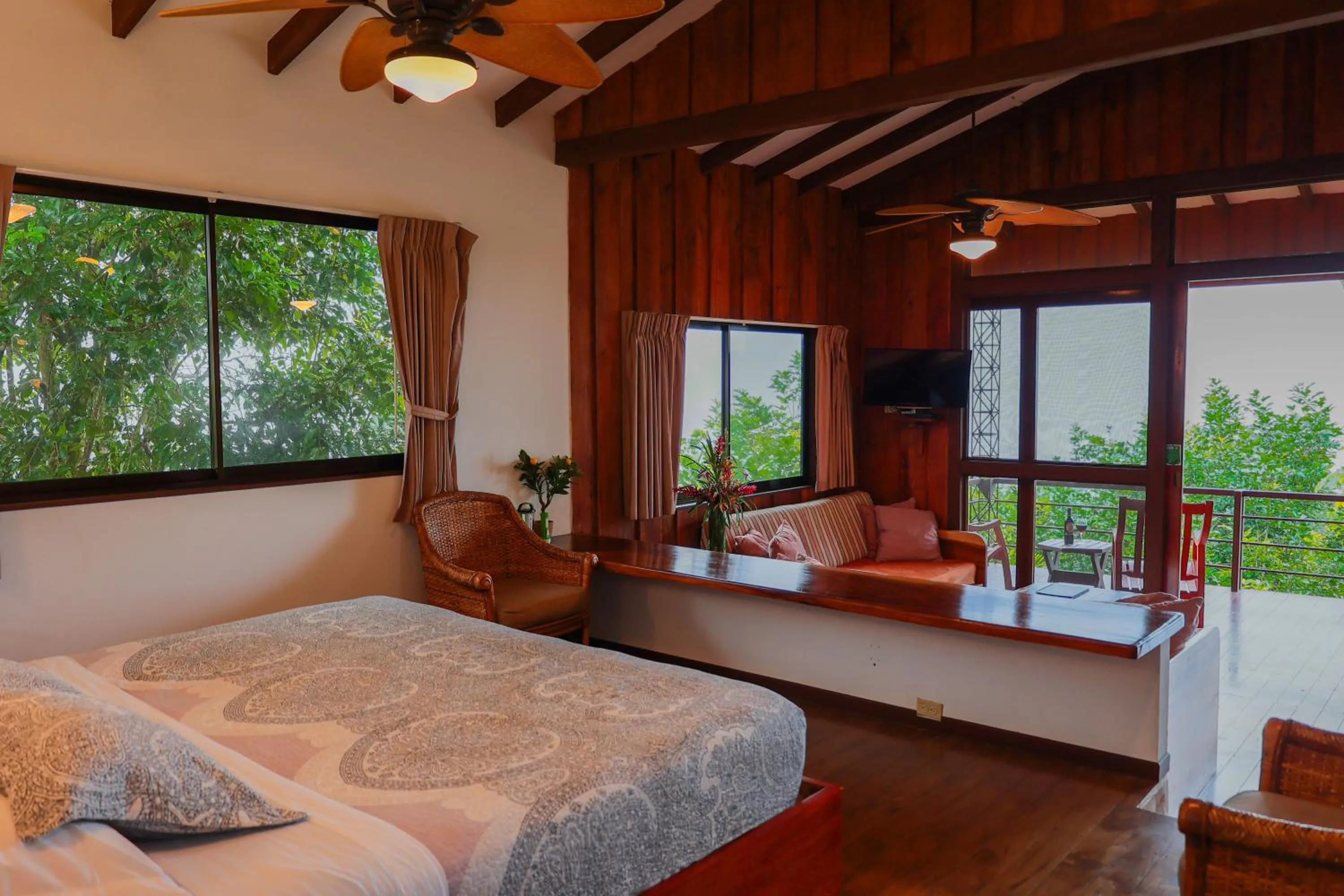 Bed in Santa Juana Lodge & Nature Reserve