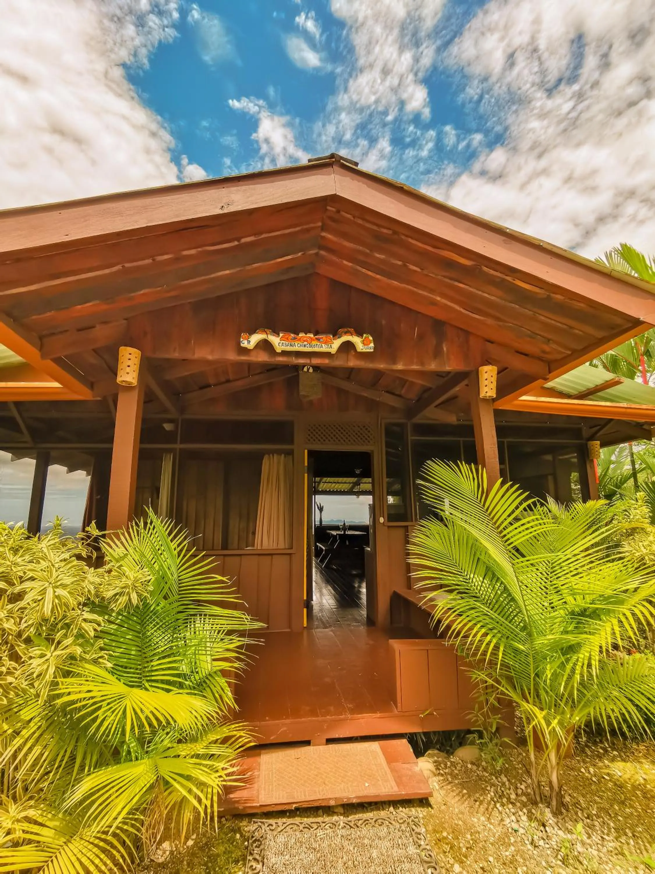 Facade/entrance in Santa Juana Lodge & Nature Reserve