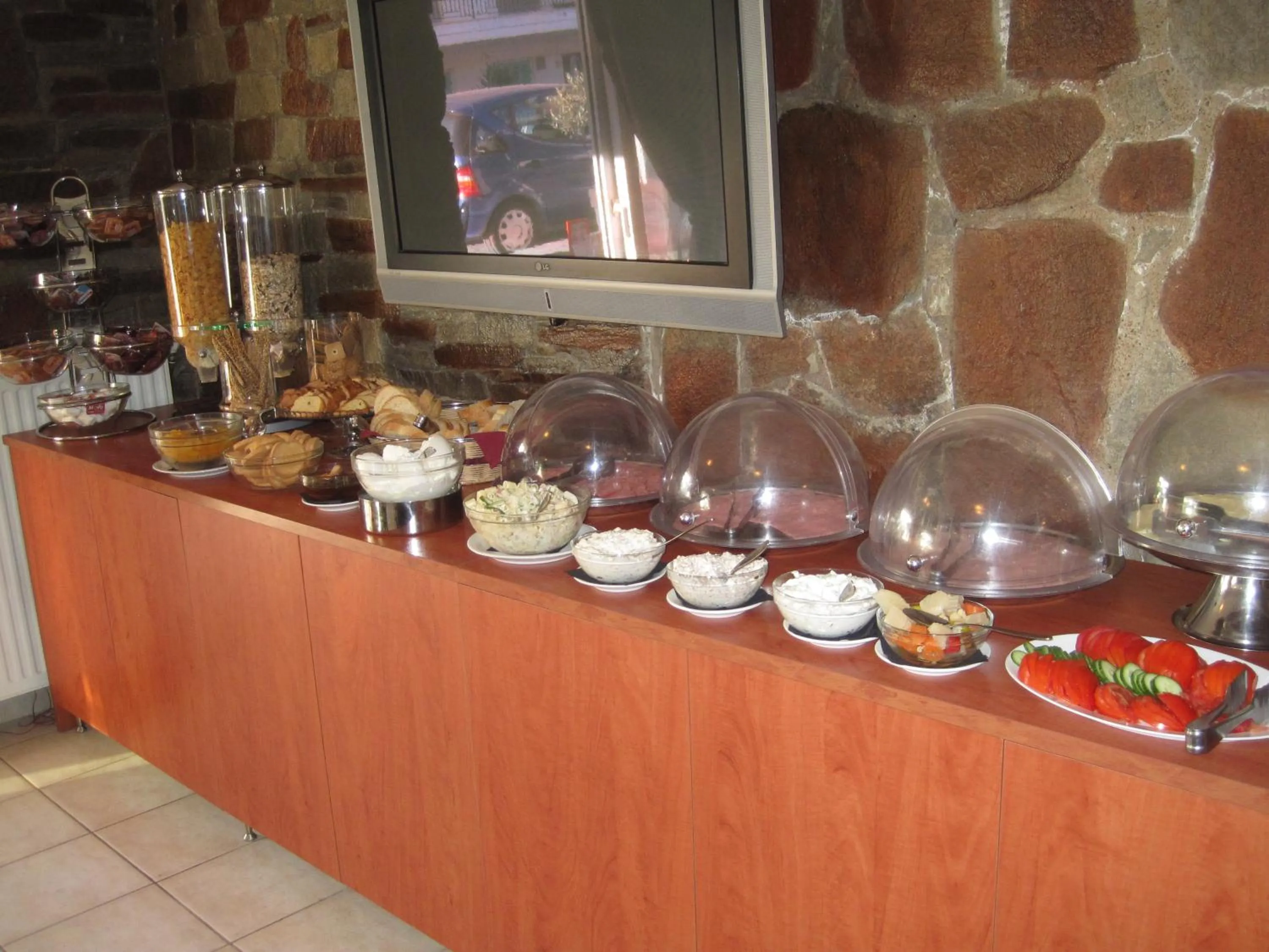 Buffet breakfast in Korali Hotel