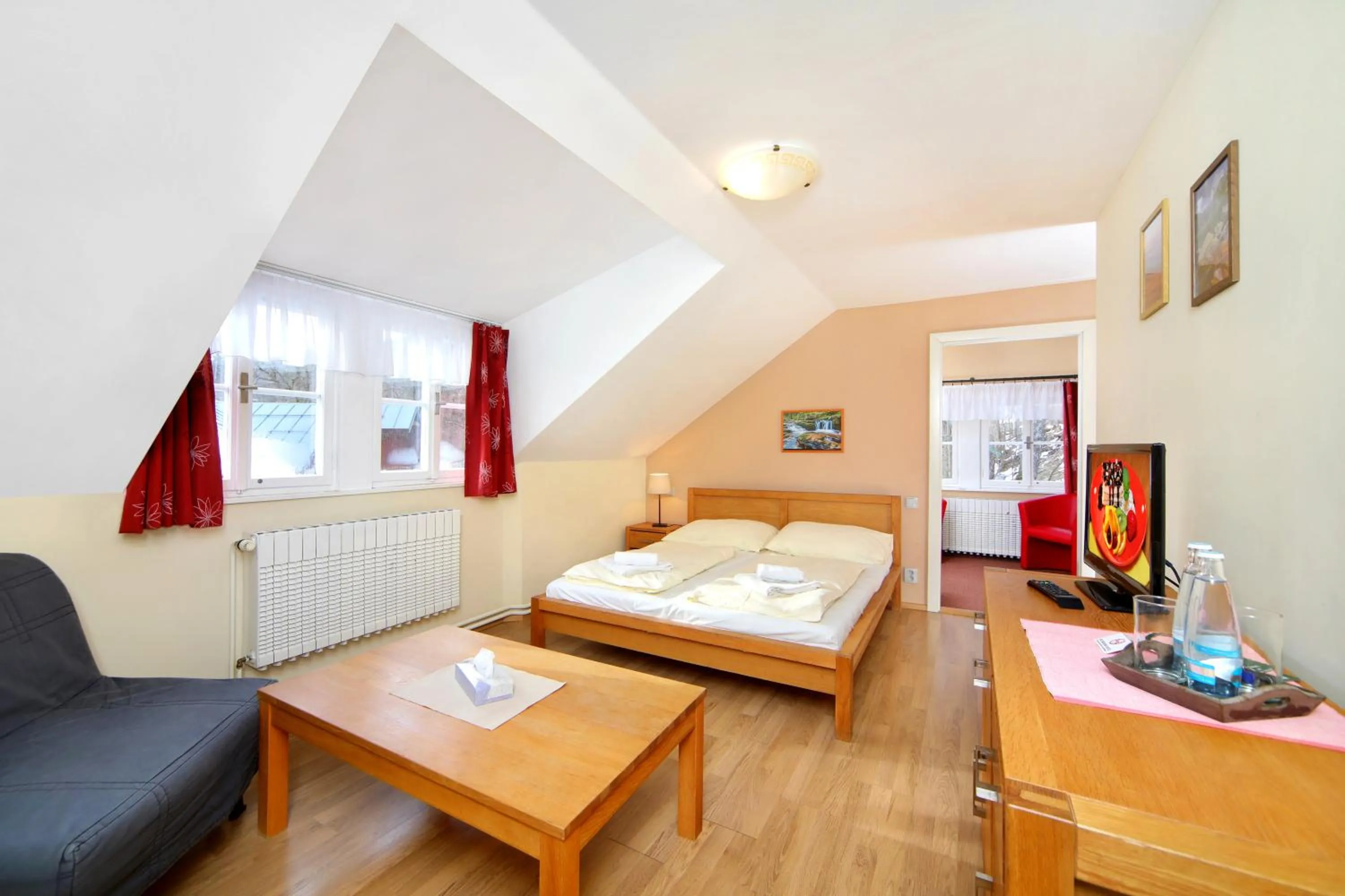 Bedroom, Bed in Hotel Erika