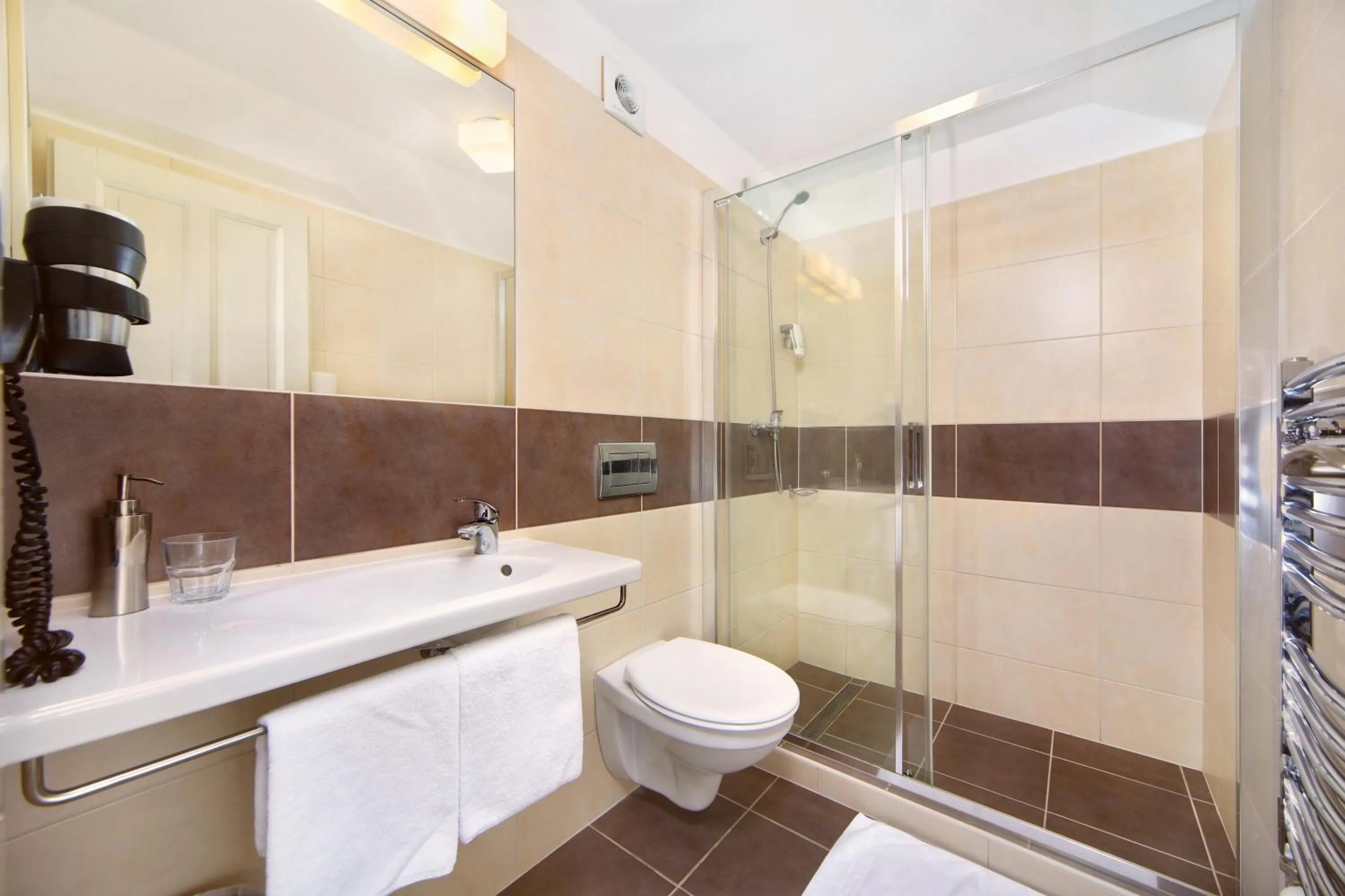 Bathroom in Hotel Erika